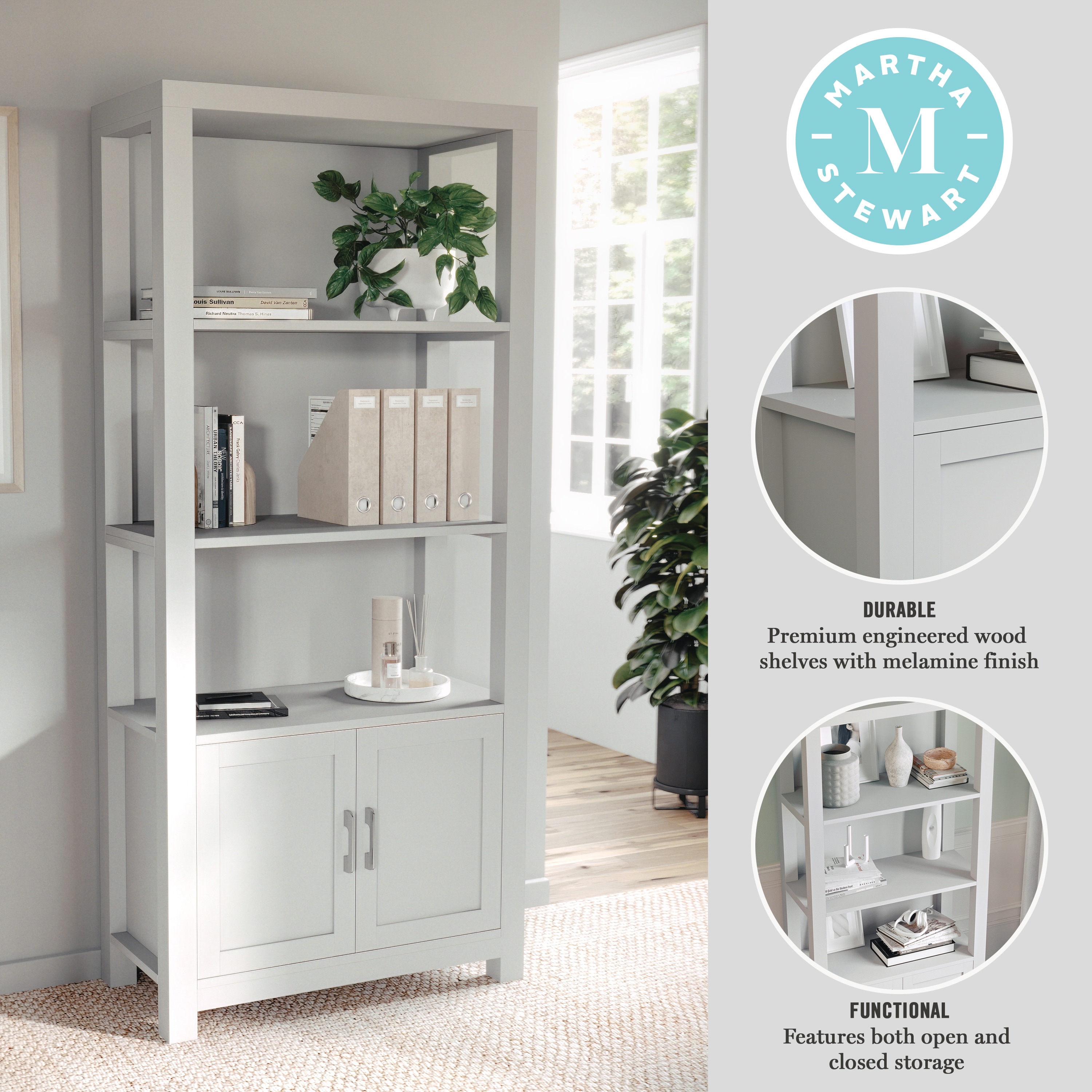 Martha Stewart 196861041341 bookcases - View #3