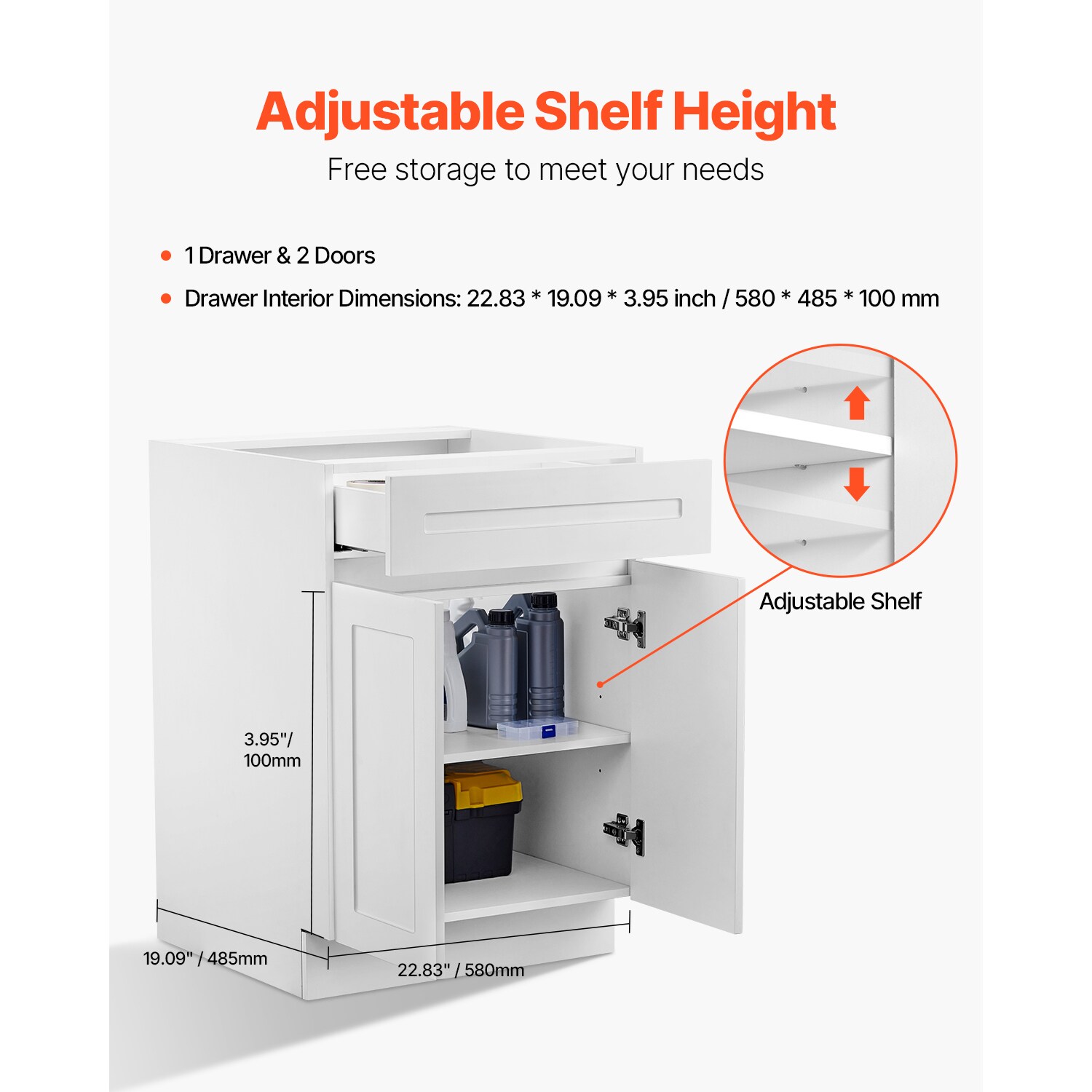 VEVOR SCCJDJCJDJ1C08565V0 Cabinets-Kitchen - View #5