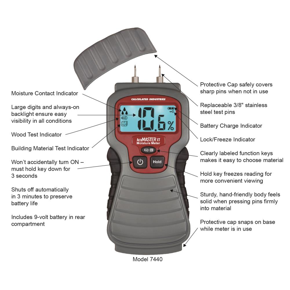 Wood moisture on sale meter lowes