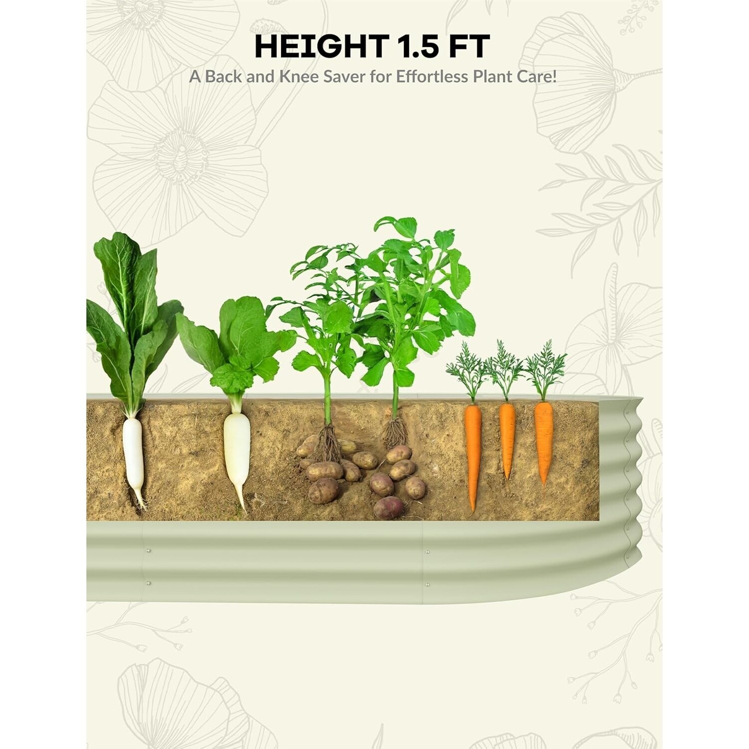 Garvee ZQ-0823273095241 Raised-Garden-Beds - View #6