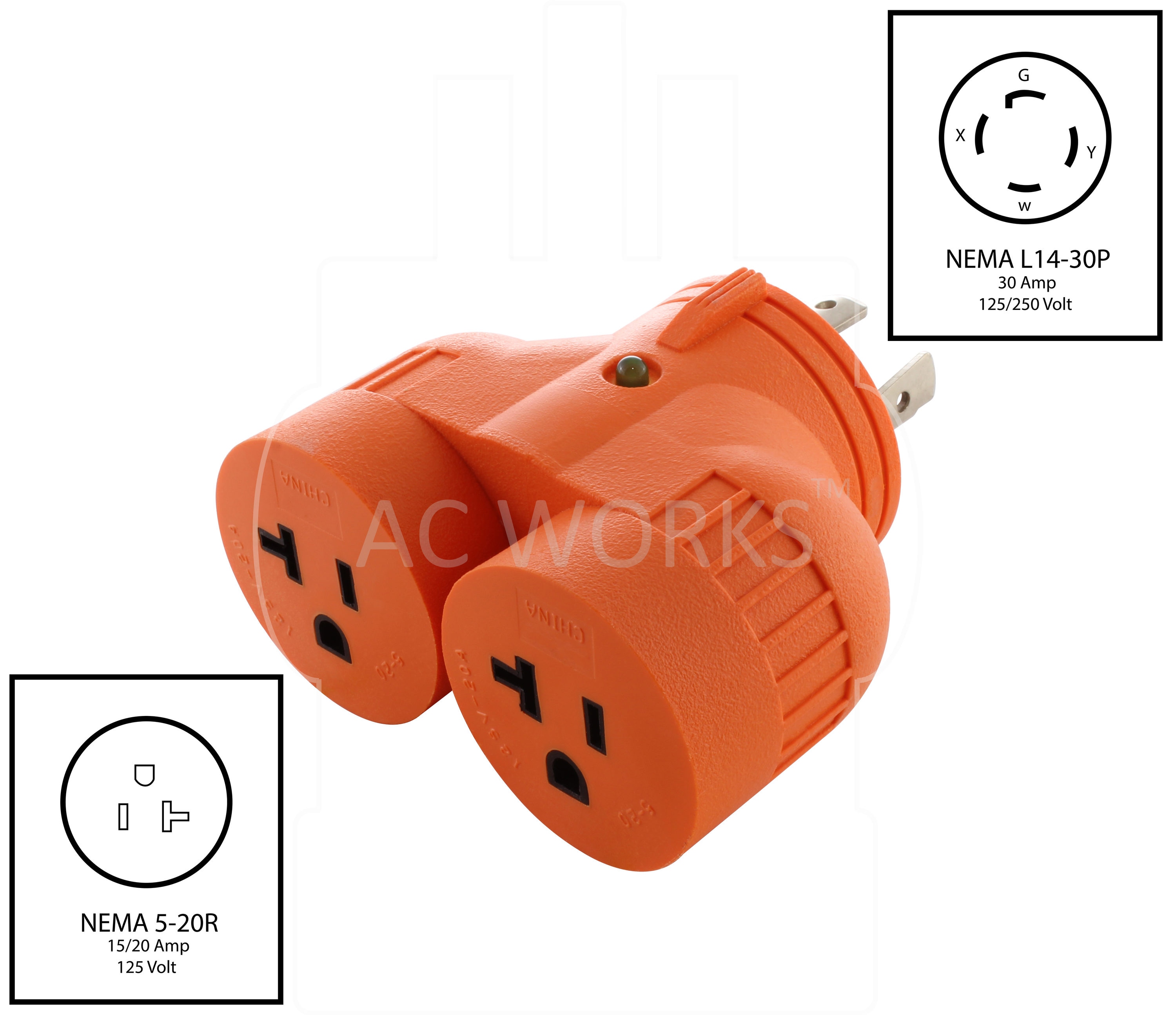 AC WORKS ADVL1430520 Power-Outlet-Taps - View #2