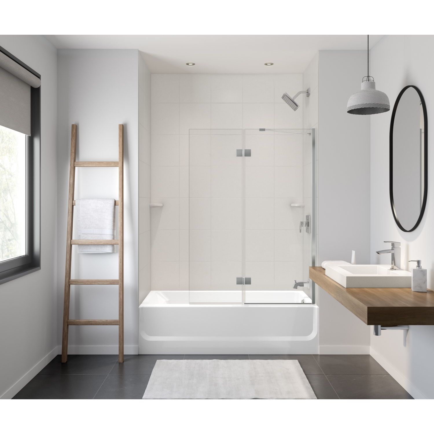 SWAN SQMK72-3662-010 Shower-Wall-Surrounds - View #3