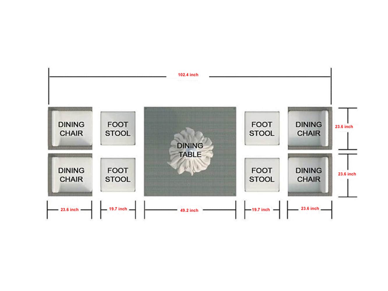 Direct Wicker DWD-3233B Patio-Dining-Sets - View #4
