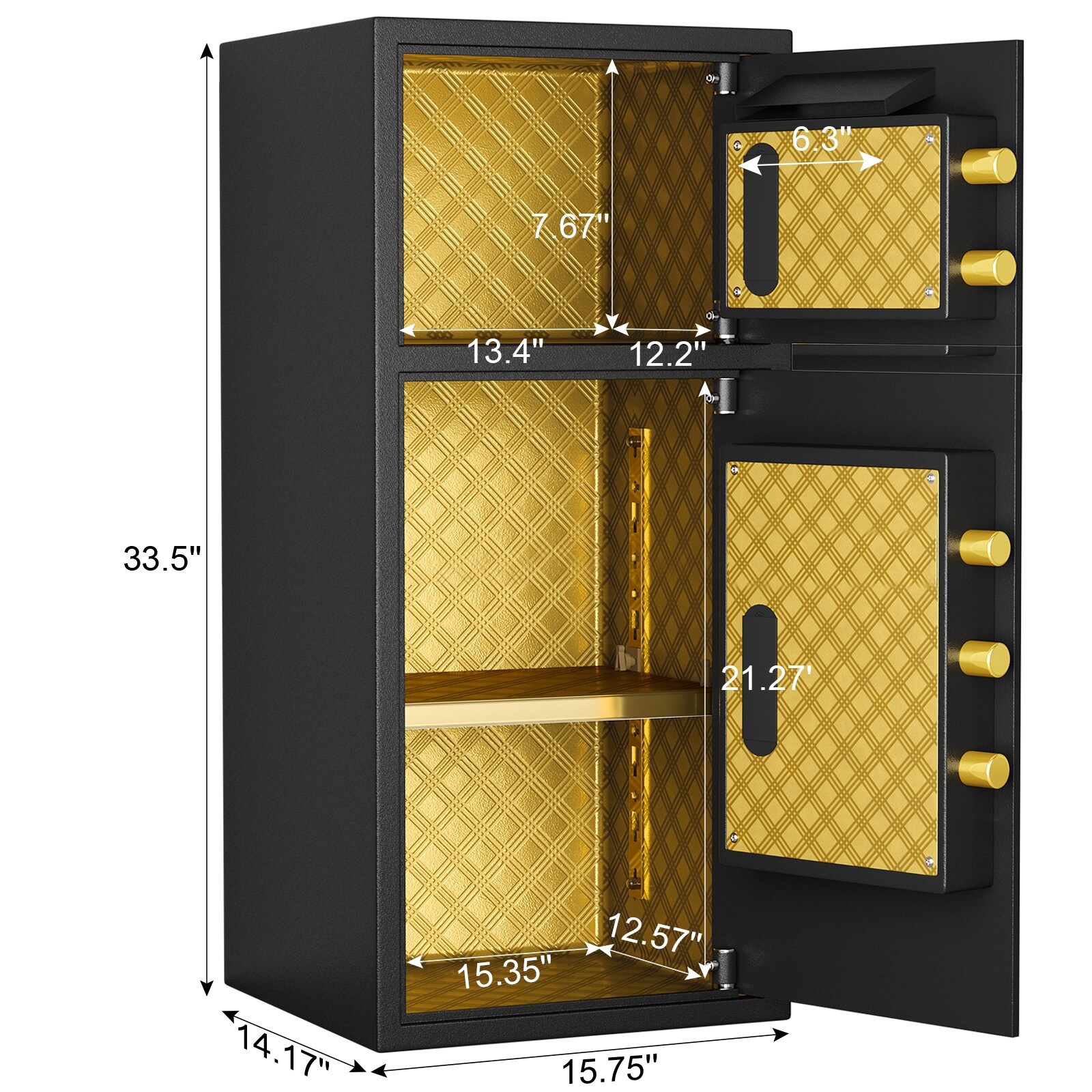Dexmalle W1779P283322 Cash-Check-Safes - View #7