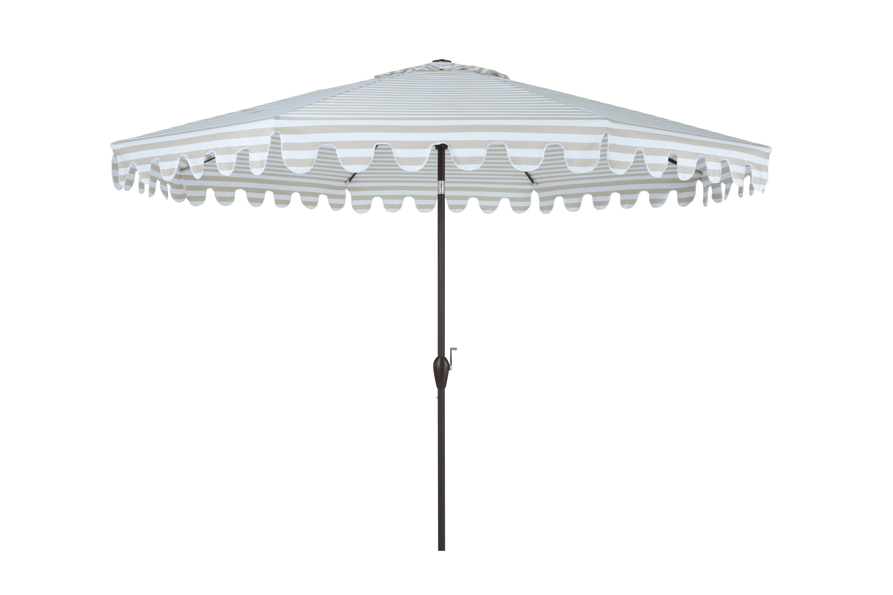 PolyTeak UMBL-11FT-BGW 11.0-Feet Aluminum Market Patio Umbrella