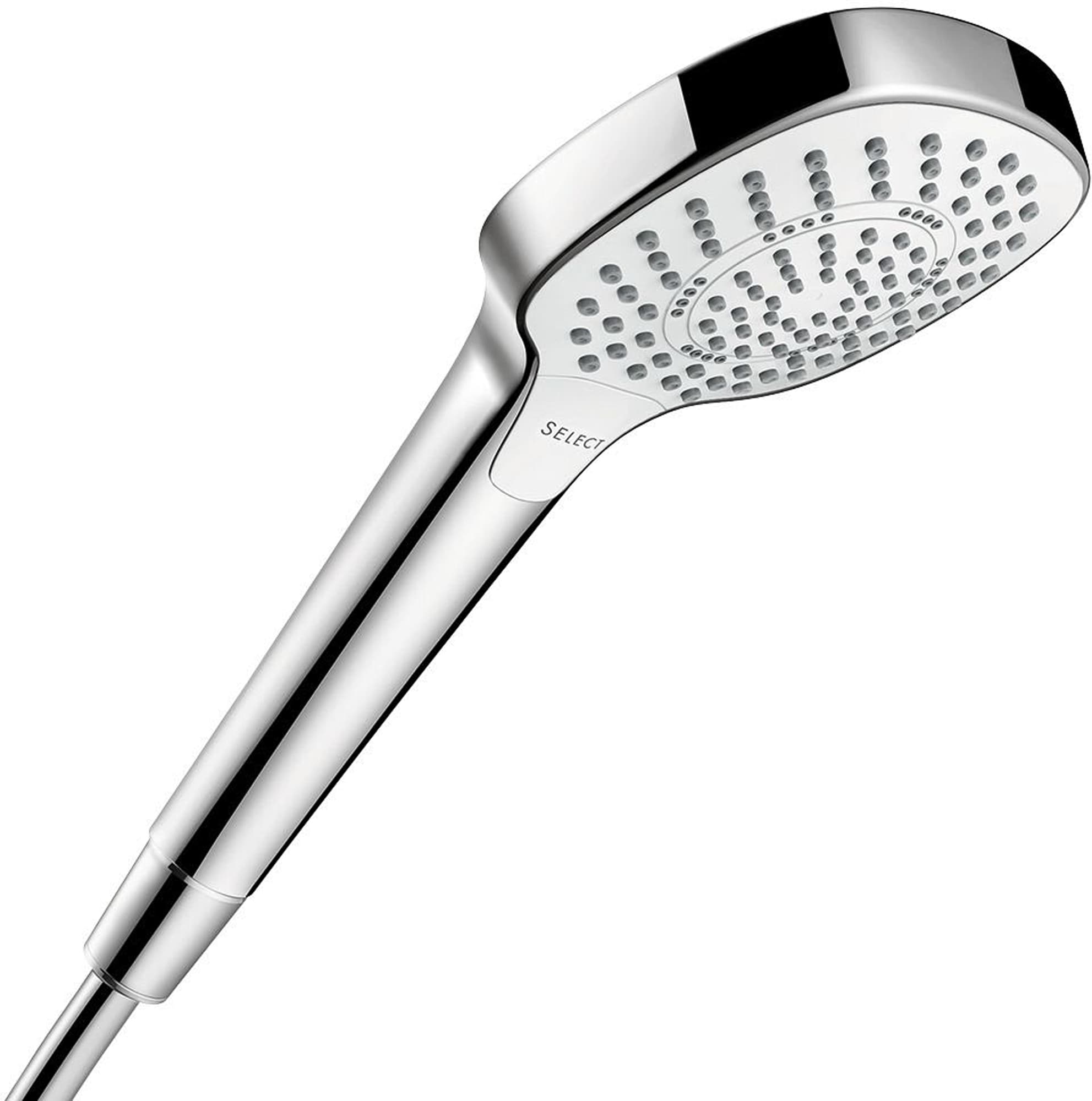 Hansgrohe 04948400 Croma Select E Chrome Sold separately Multi-function 4.375-Inches Square Shower Faucet