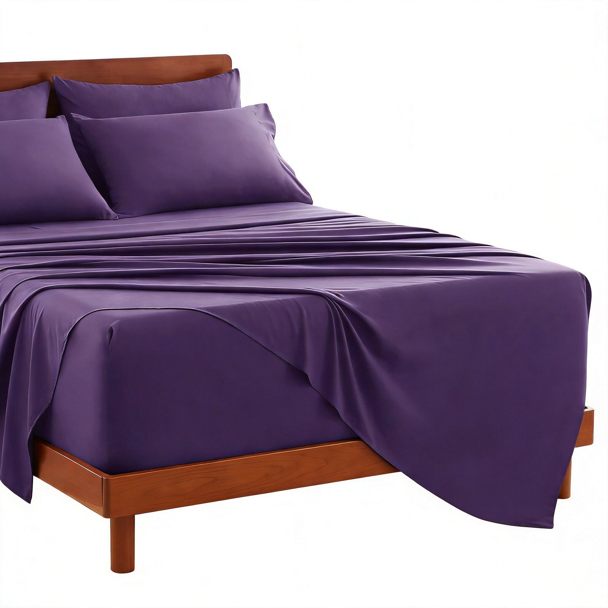 CovertSafe Deep Pocket Queen Sheet Set 6 Piece Mattress Fit Breathable Bedding Easy Fit