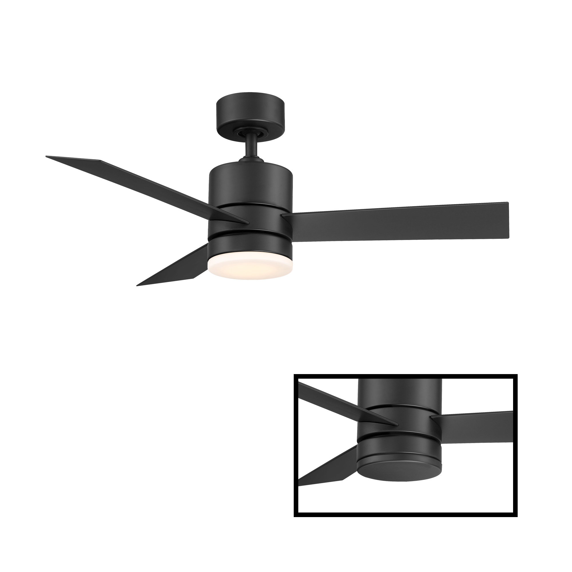 WAC Lighting FR-W1803-44L-MB Ceiling-Fans - View #4