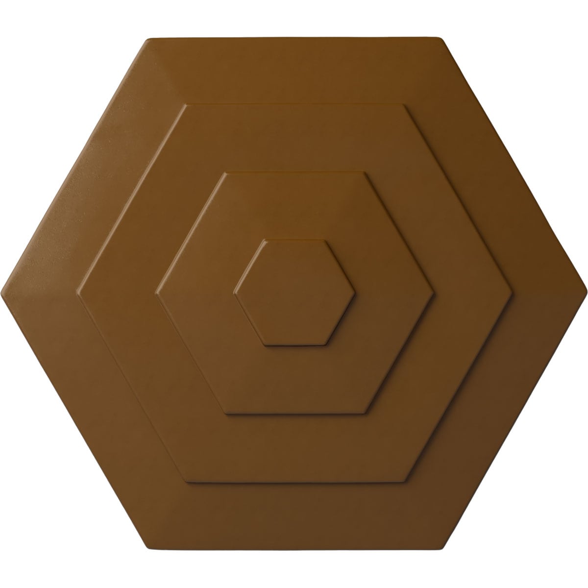 Ekena Millwork CM23WFSTF Woodruff 23.25-in W x 23.25-in L Painted Smokey Topaz Polyurethane Whole Ceiling Medallion