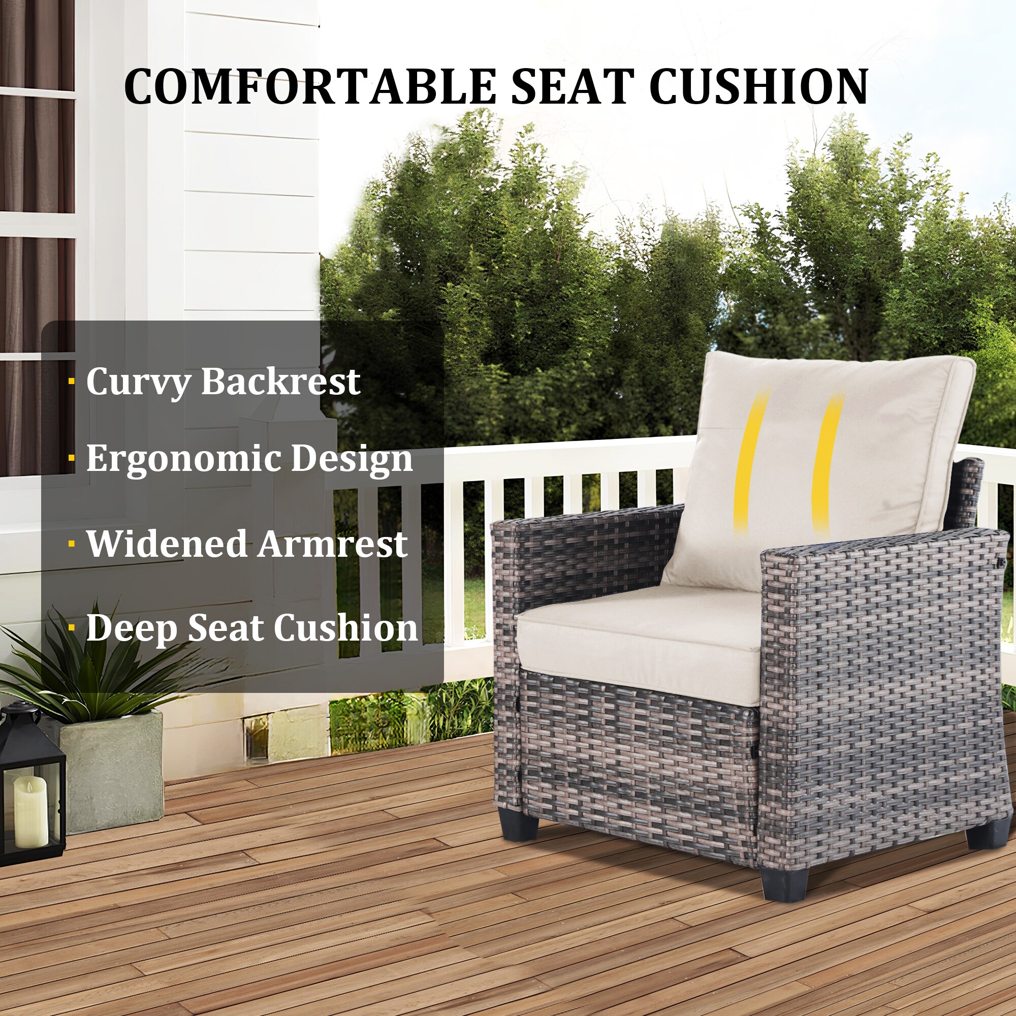 Decksplore BSMHC4001013 Patio-Conversation-Sets - View #6