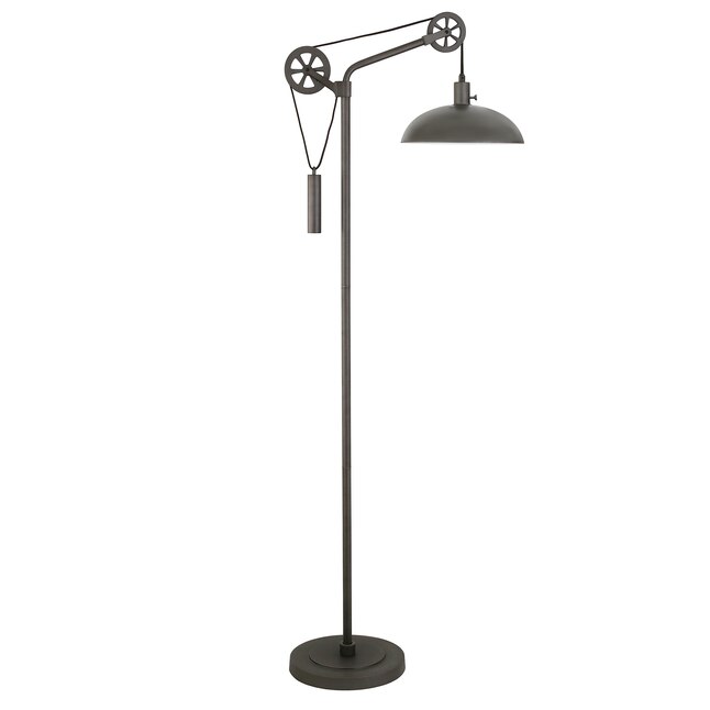 Hailey Home Neo 72-in Aged Steel Floor Lamp in the Floor Lamps department  at Lowes.com