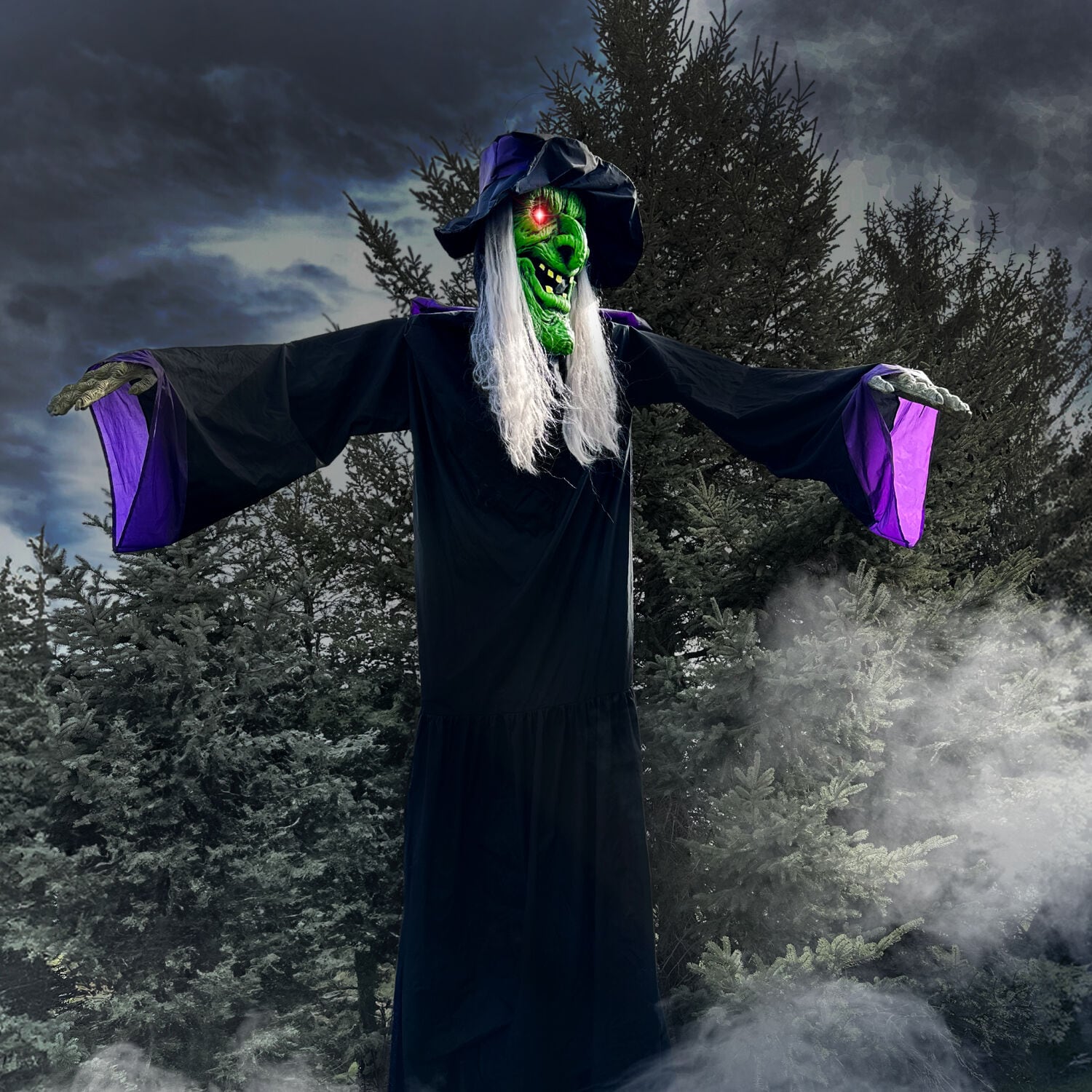 Haunted Hill Farm HHWITCH-48FLSA Halloween-Animatronics - View #11