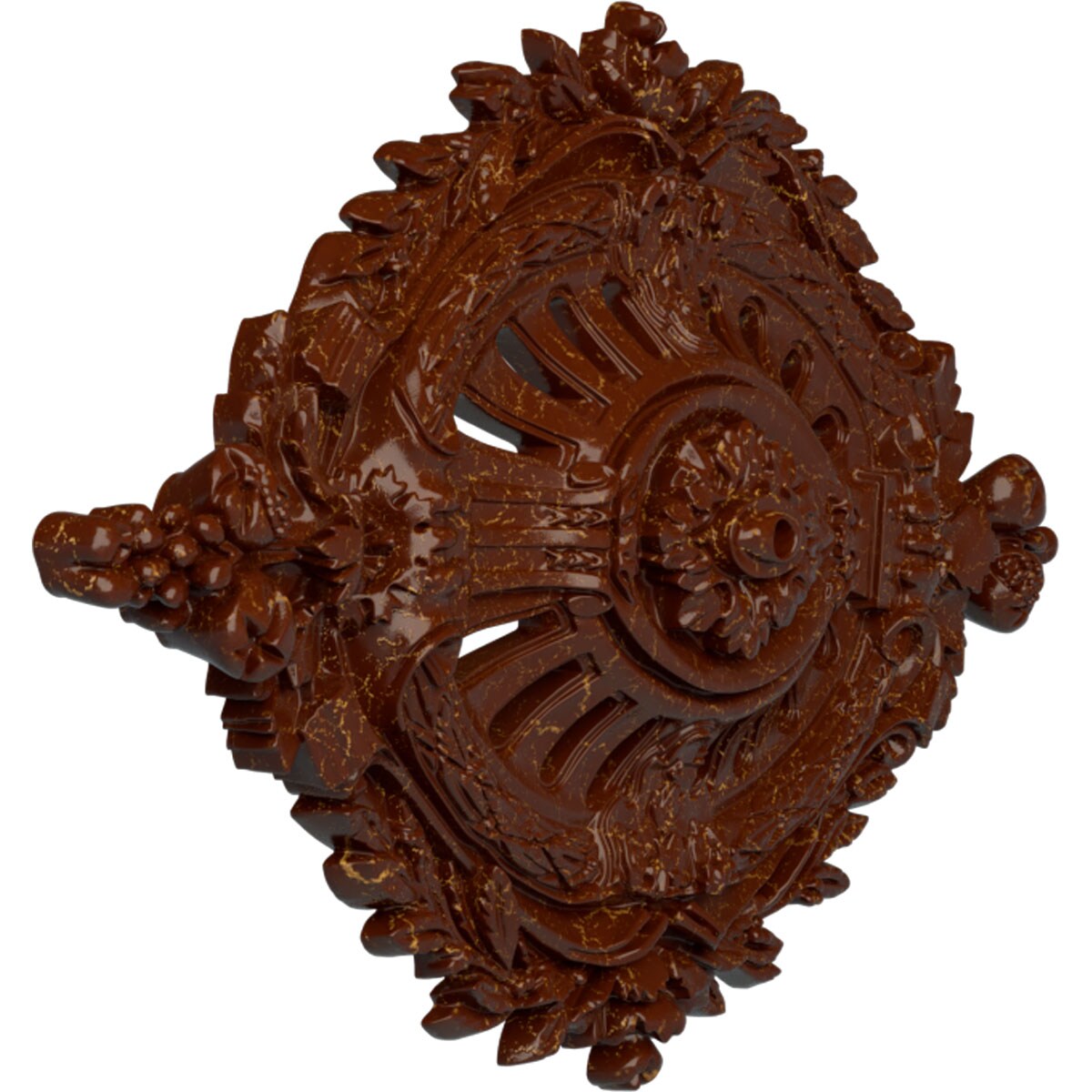 Ekena Millwork CM35X22ANBMC Ceiling-Medallions - View #2
