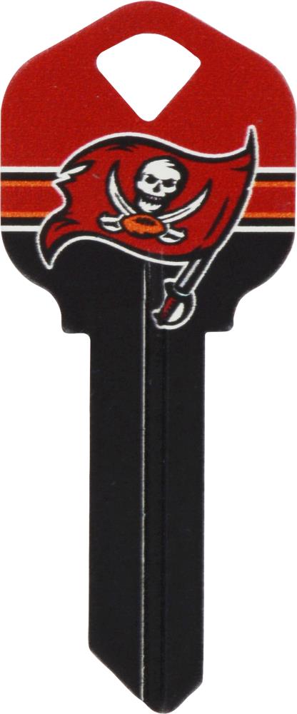 Hillman Tampa Bay Buccaneers Red, Black and White Lanyard in the Key  Accessories department at