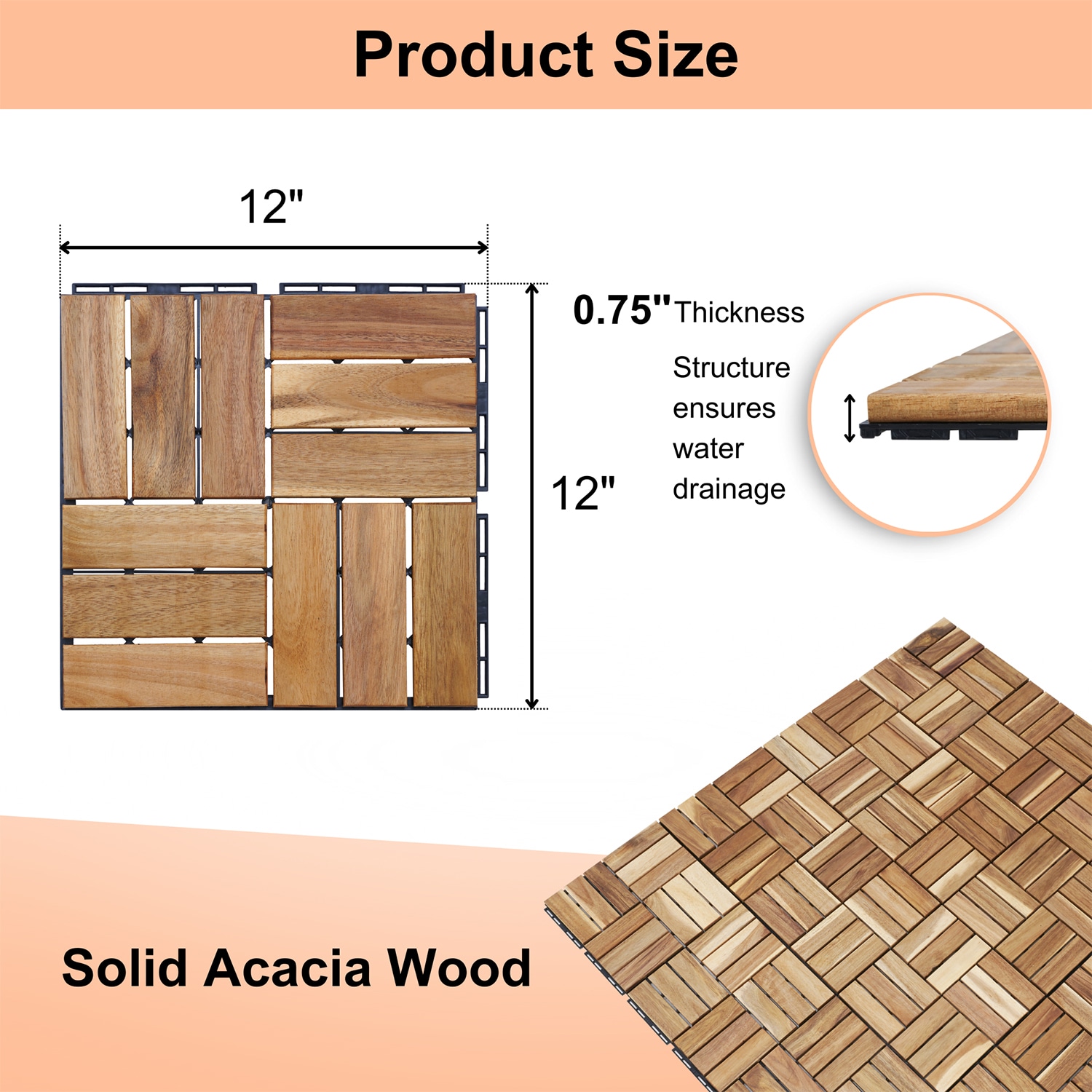 Bybafun YA1000021 Deck-Tiles - View #5