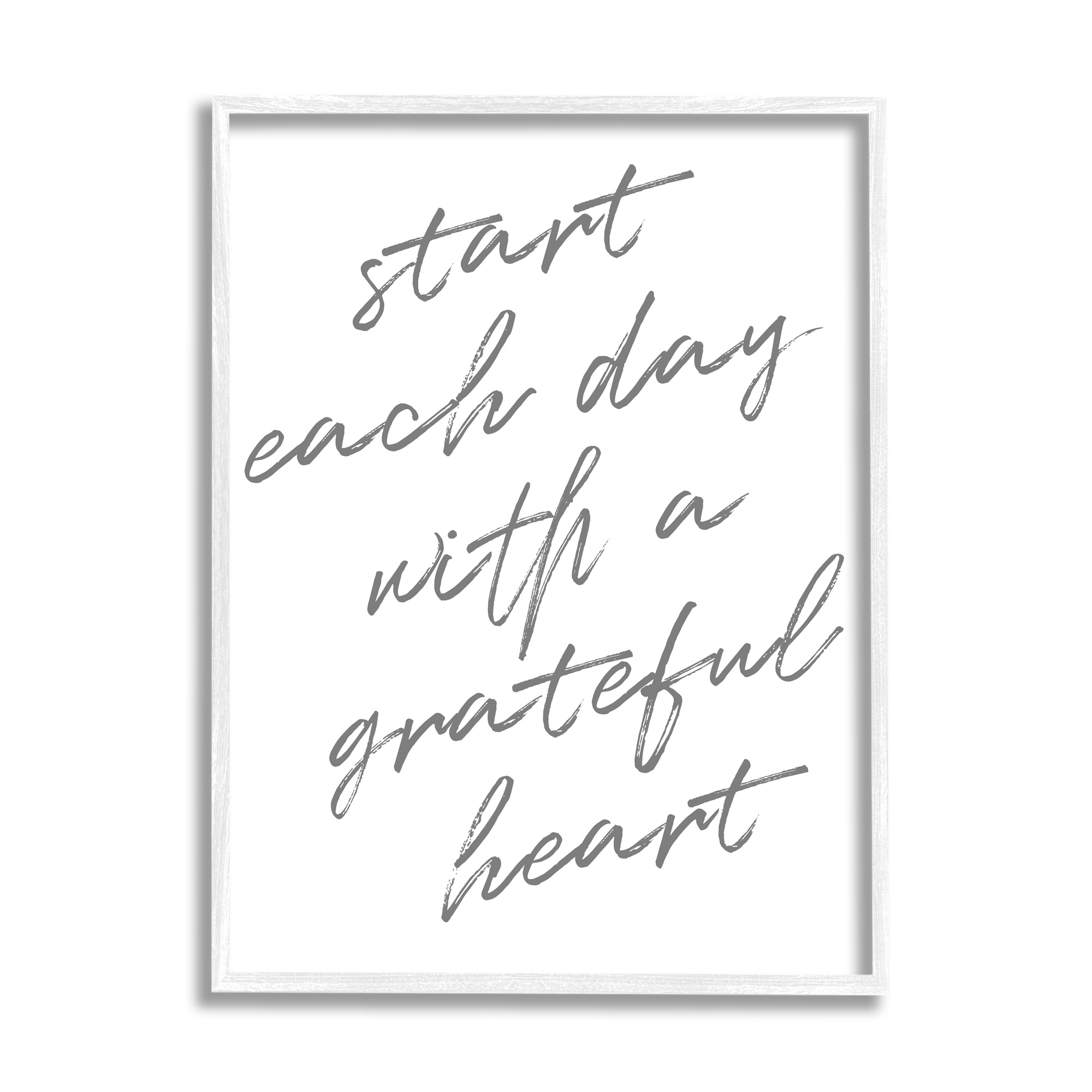 Stupell Industries AE-496-WFR-24X30 Sd Graphics Studio Framed 30-in H x 24-in W Inspirational Print