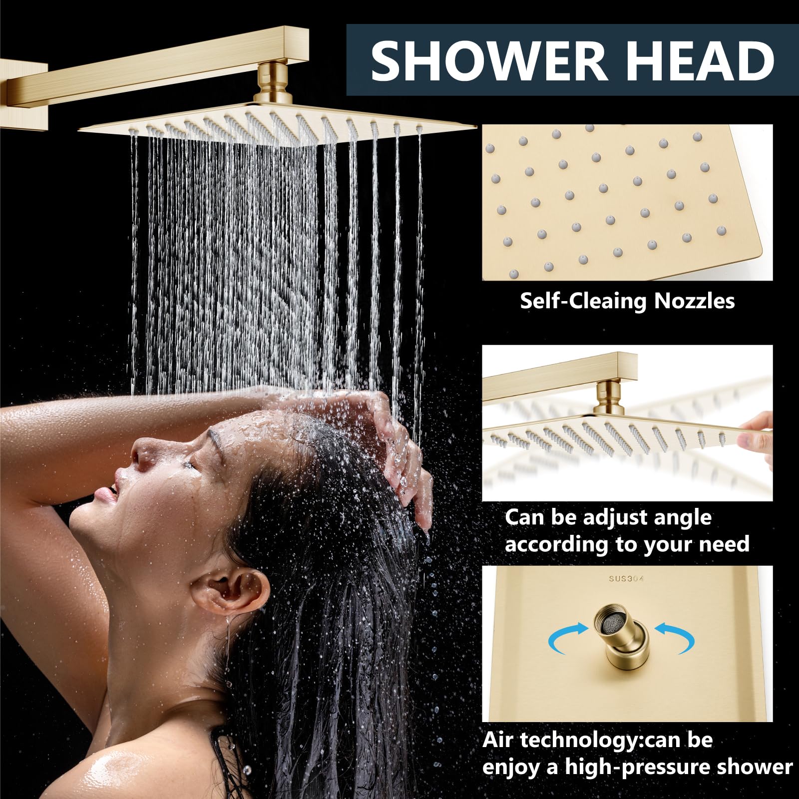 Lovav 5749848223756 Fixed-Showerhead - View #3