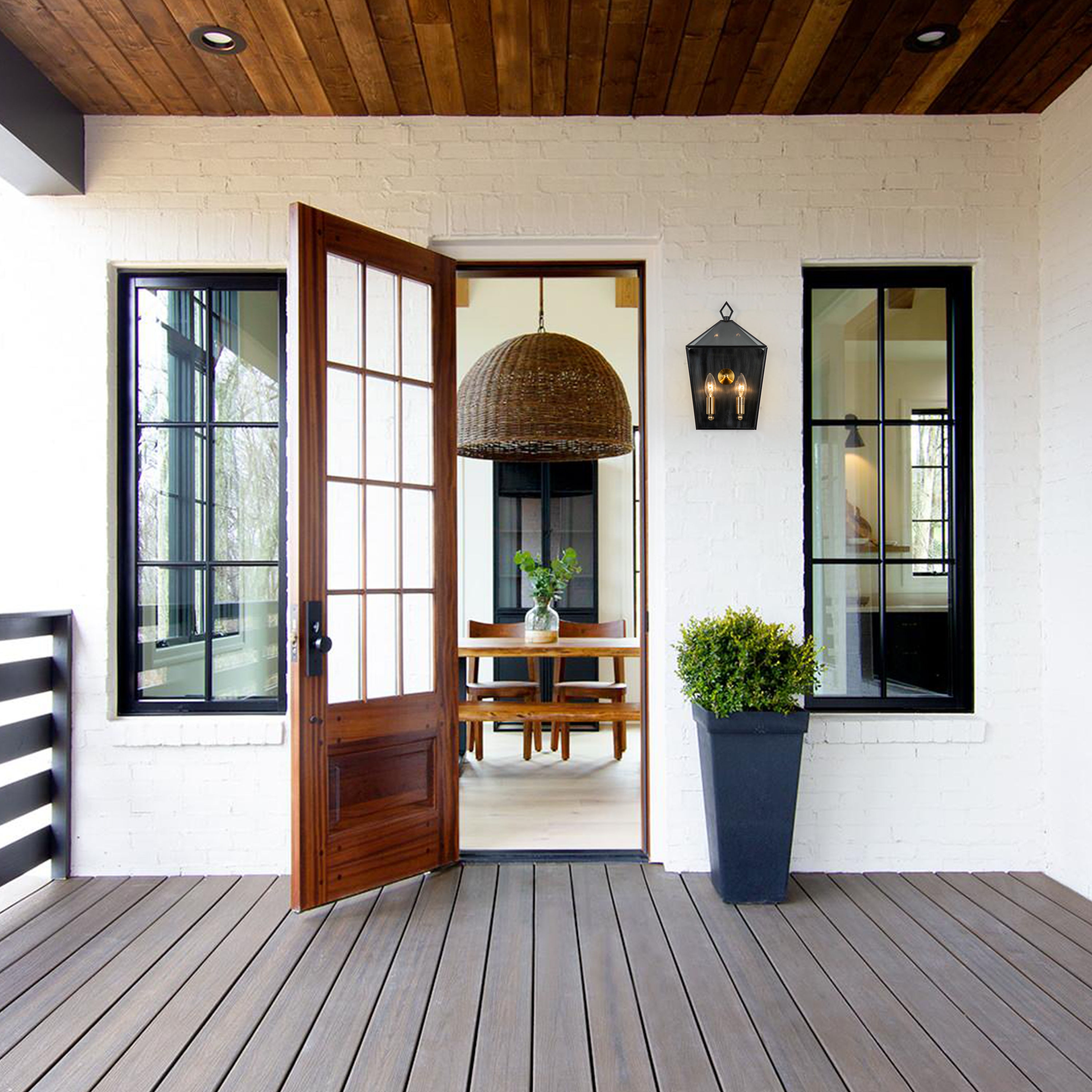 C Cattleya CA2166-W Outdoor-Wall-Lighting - View #4