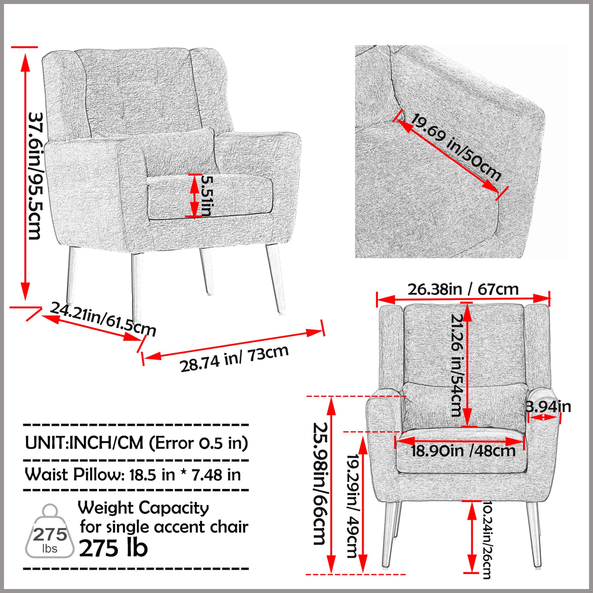 Bybafun YA3700347 chairs - View #3