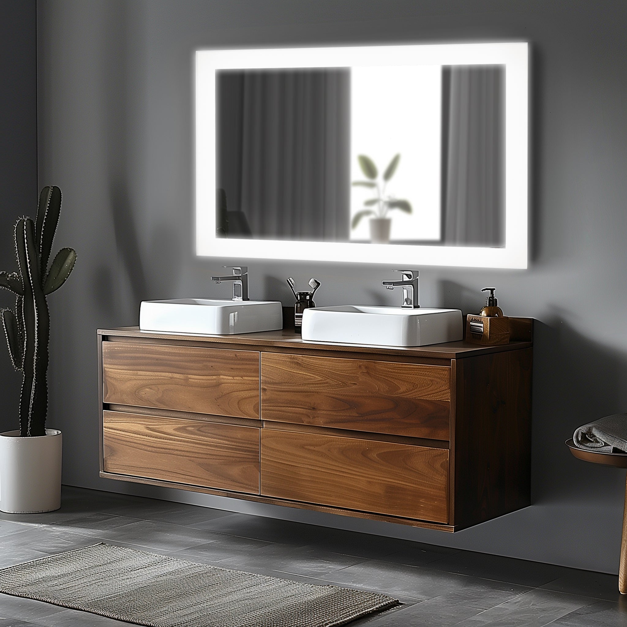 Dreamwerks LCAN006-LV Framed-Bath-Mirrors - View #4