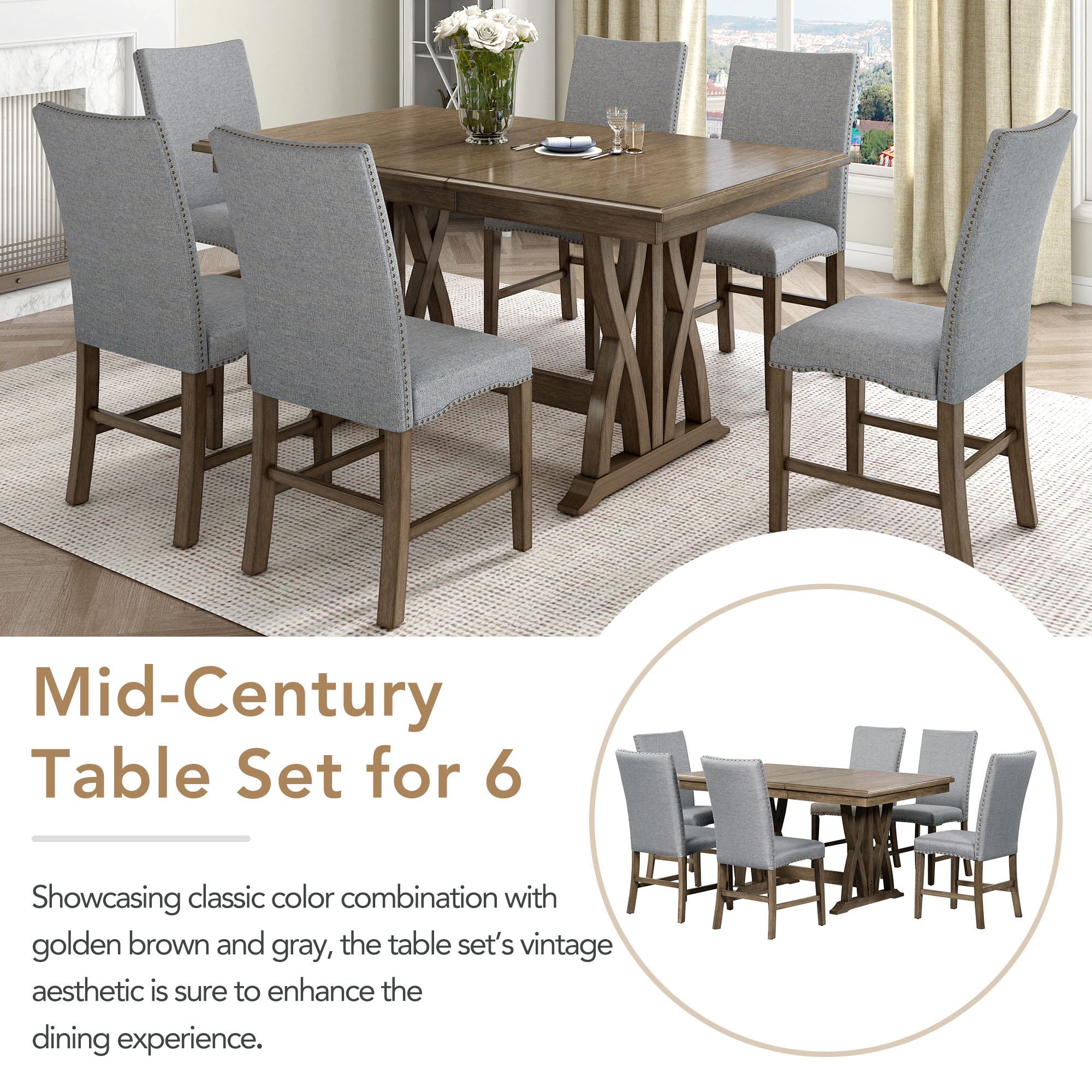 GZMR GZ-N717Q459 Dining-Sets - View #6