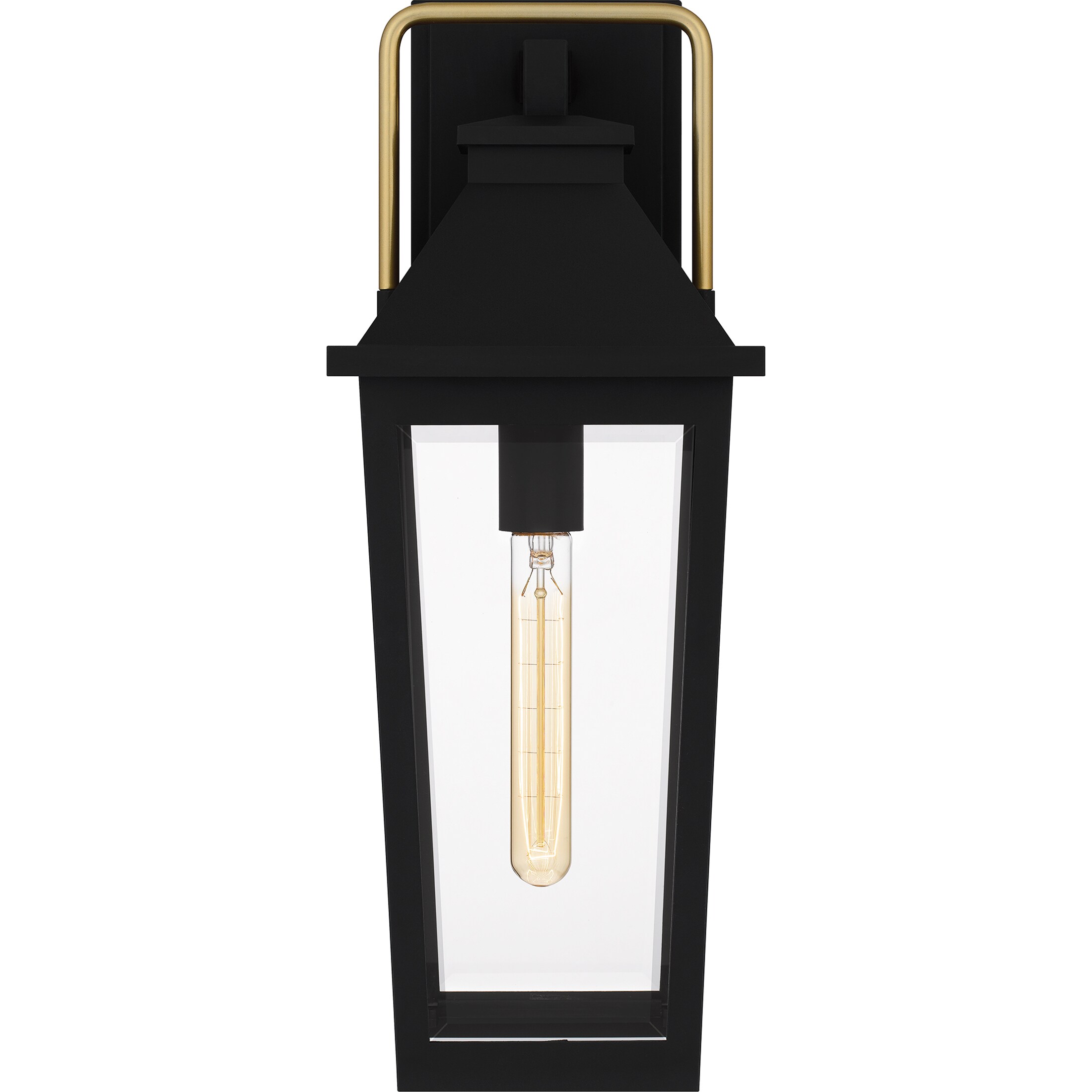 Quoizel Buckley 1 Light 19 5 In H Matte Black Outdoor Wall Light In The Outdoor Wall Lights