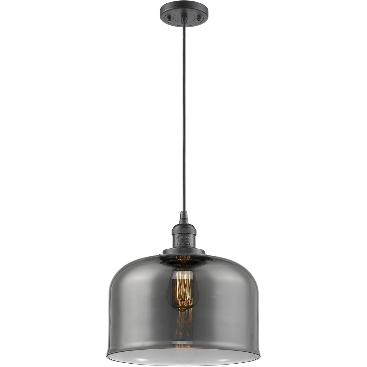 Innovations Lighting 1354142 201C-OB-G73-L Franklin Restoration Bell Mini Pendant