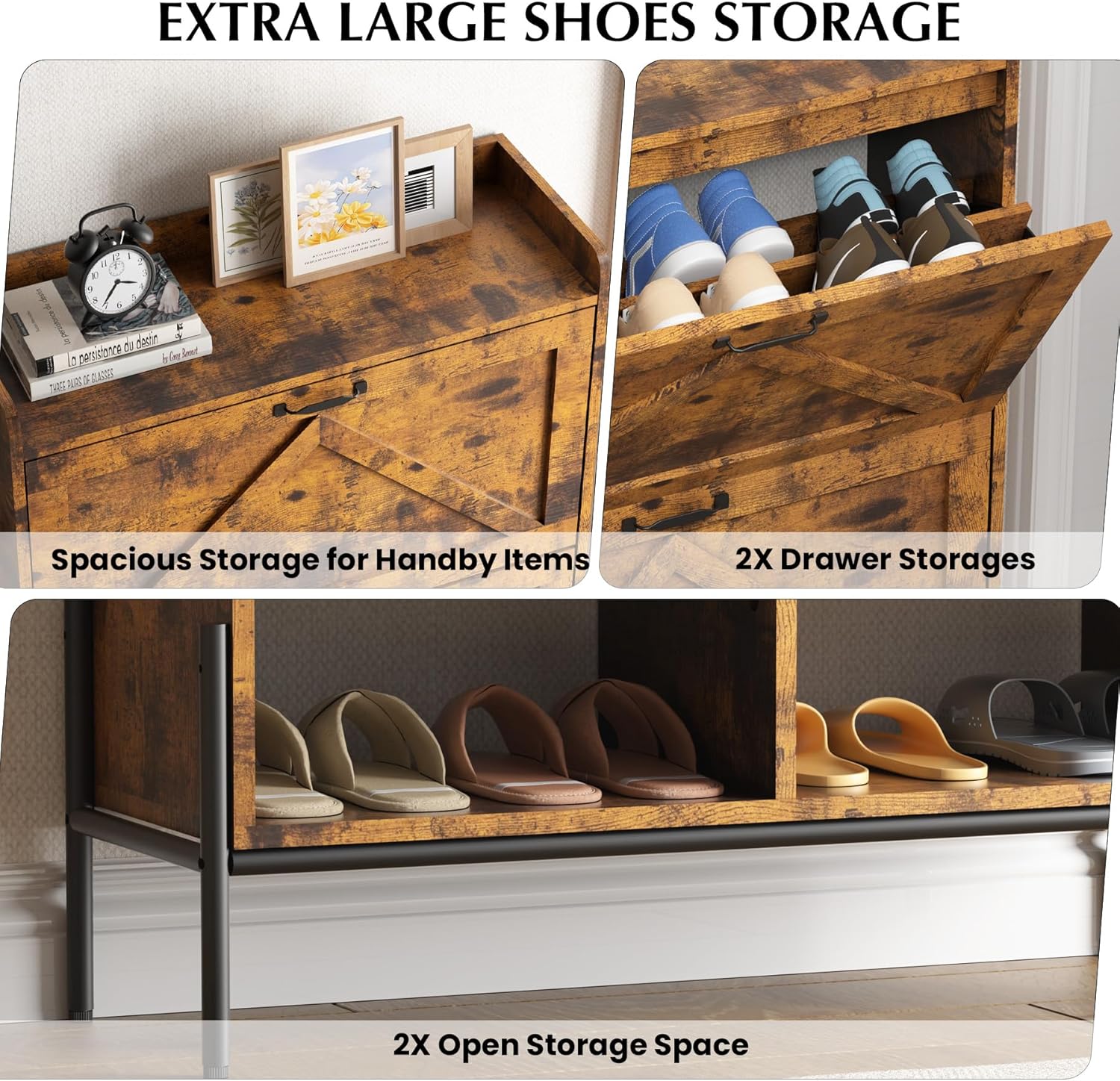 WhizMax DF-PHO-150YS6WC Shoe-Racks - View #3