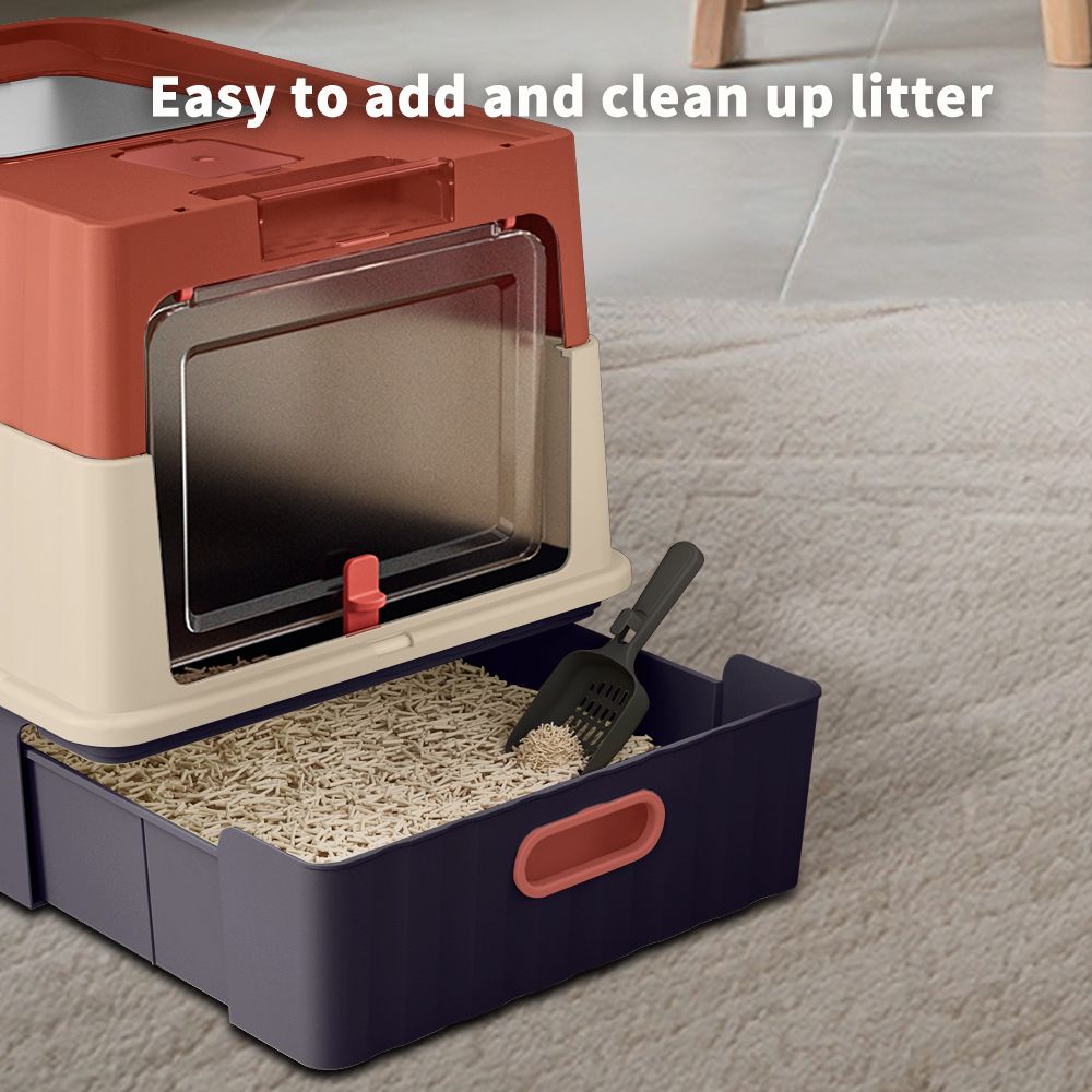 JUSHUA FL-7HYV97 Cat-Litter-Box - View #2