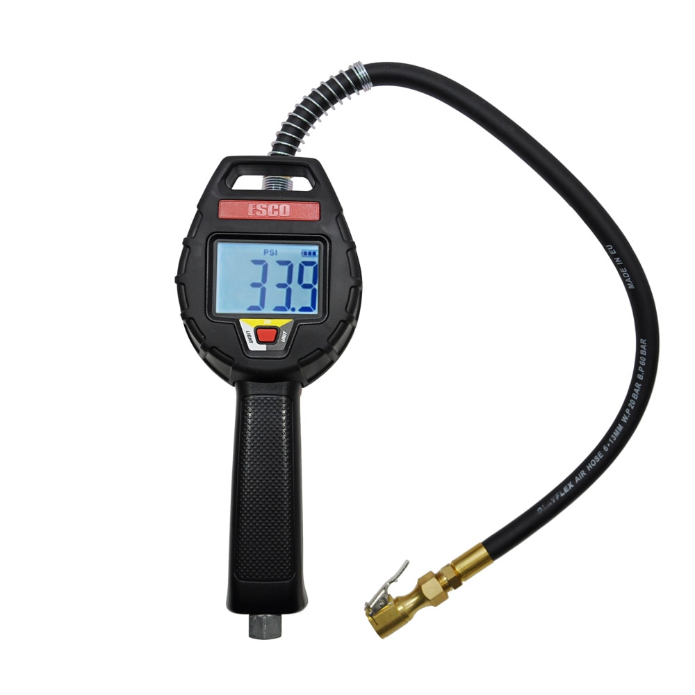 ESCO 10961 Heavy Duty Tire Changer Machine with Digital LCD Display and Reinforced Carbon Fiber Operating Lever