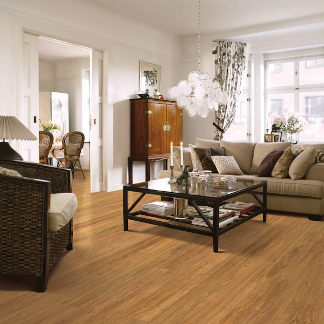 Pergo MAX Berkshire Wood Plank Laminate Flooring (16.37-sq ft) in the ...