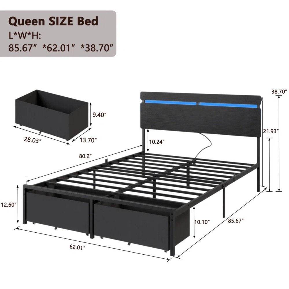 Furologee BF-028-CLD-Q-1-B beds - View #3
