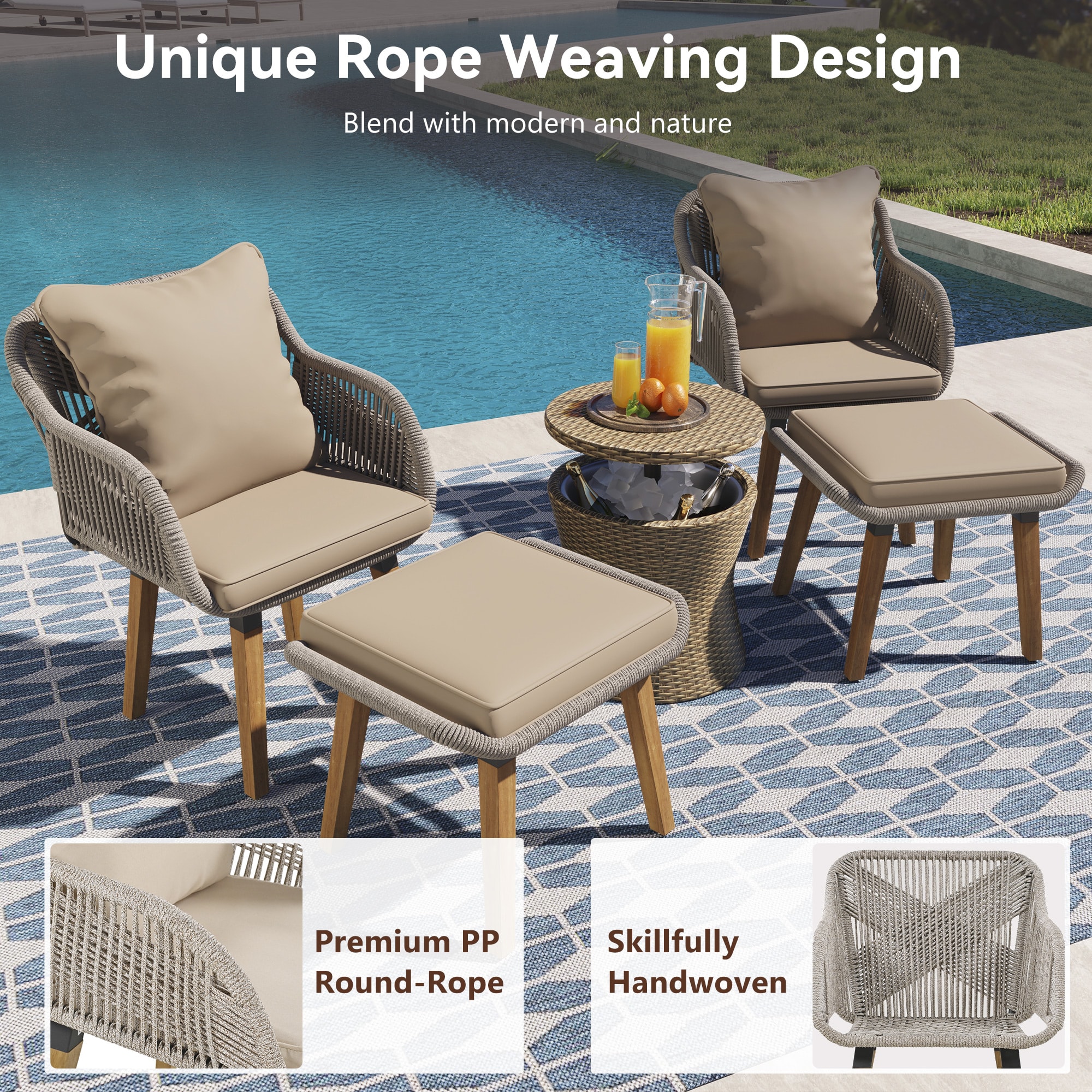 AHIOU HOME ZAAHG-995AAZSF Patio-Conversation-Sets - View #10