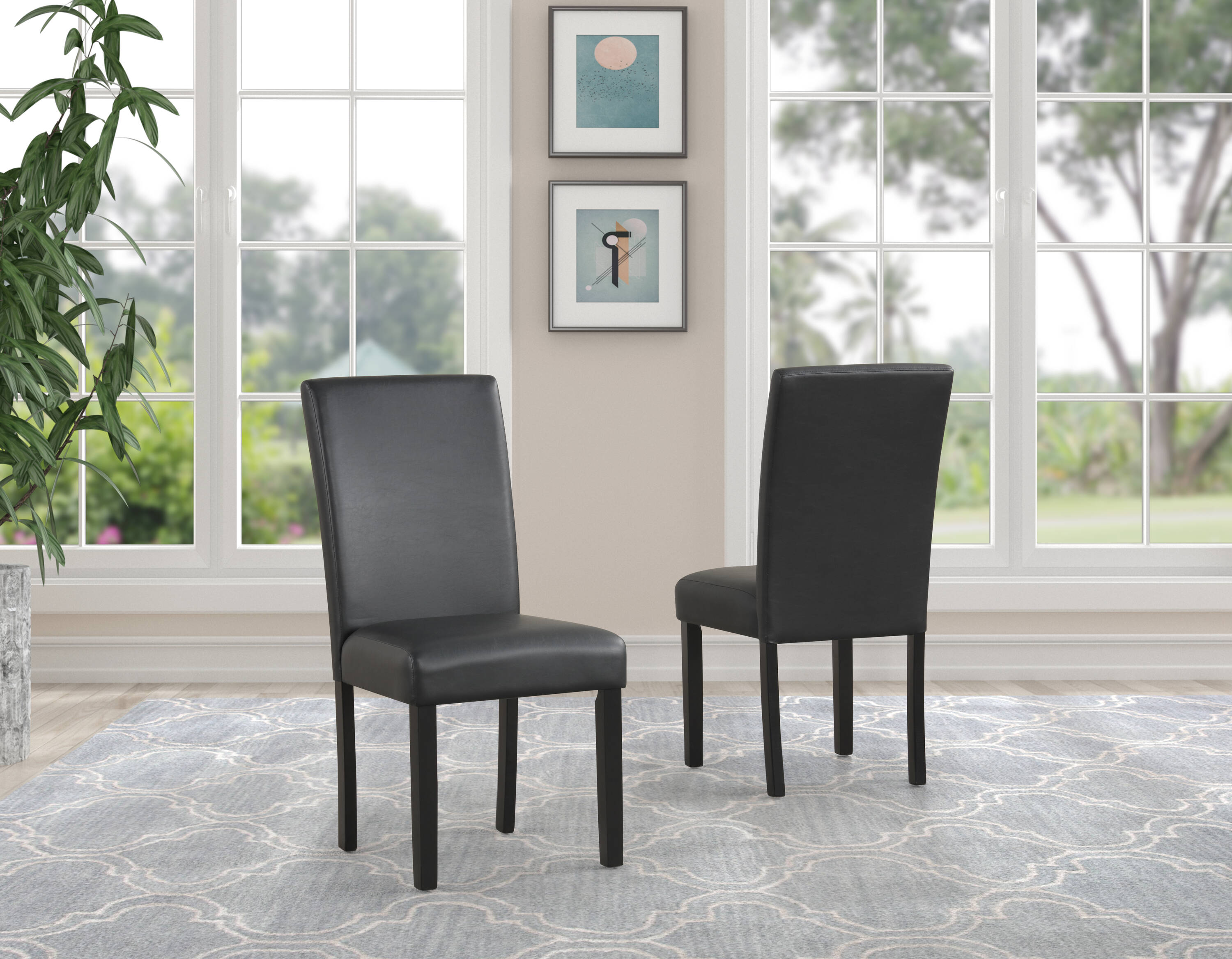 Clihome CL-RT3-BWHBG703GN Dining-Sets - View #2