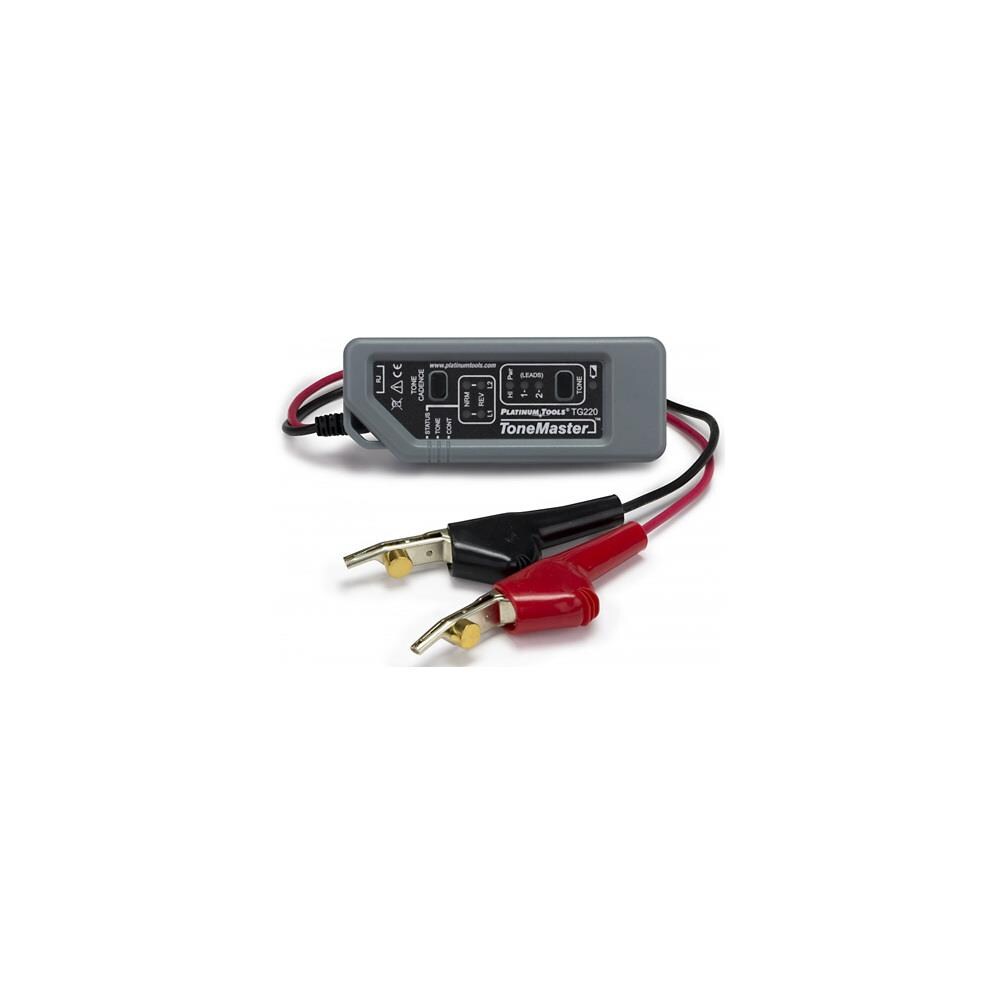 TCNCD344272 Platinum Tools PLAT-TG220C ToneMaster High Powered Tone Generator with ABN Clips