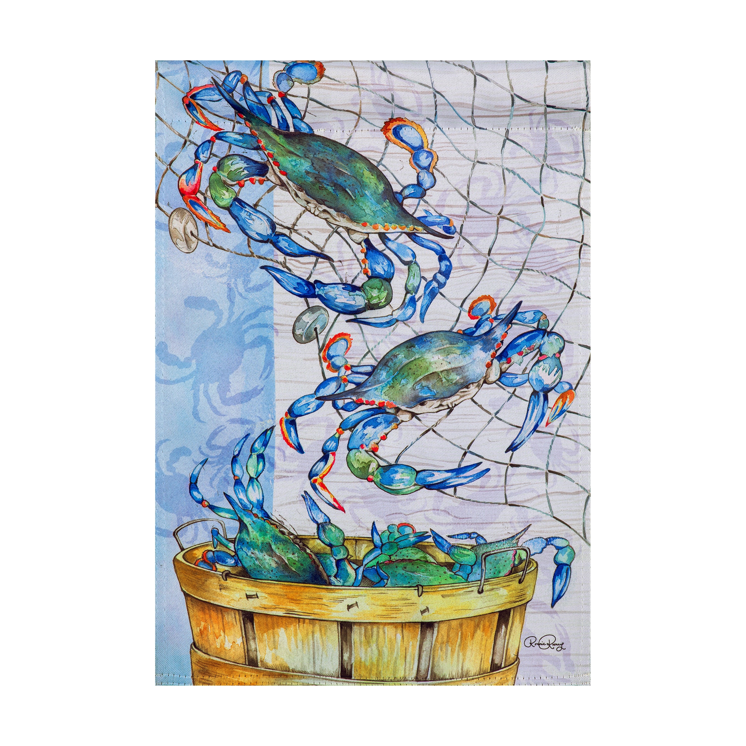 Style Selections ZLW14S10265 1.25 W x 3.33 H Summer Embroidered Garden flag Kit