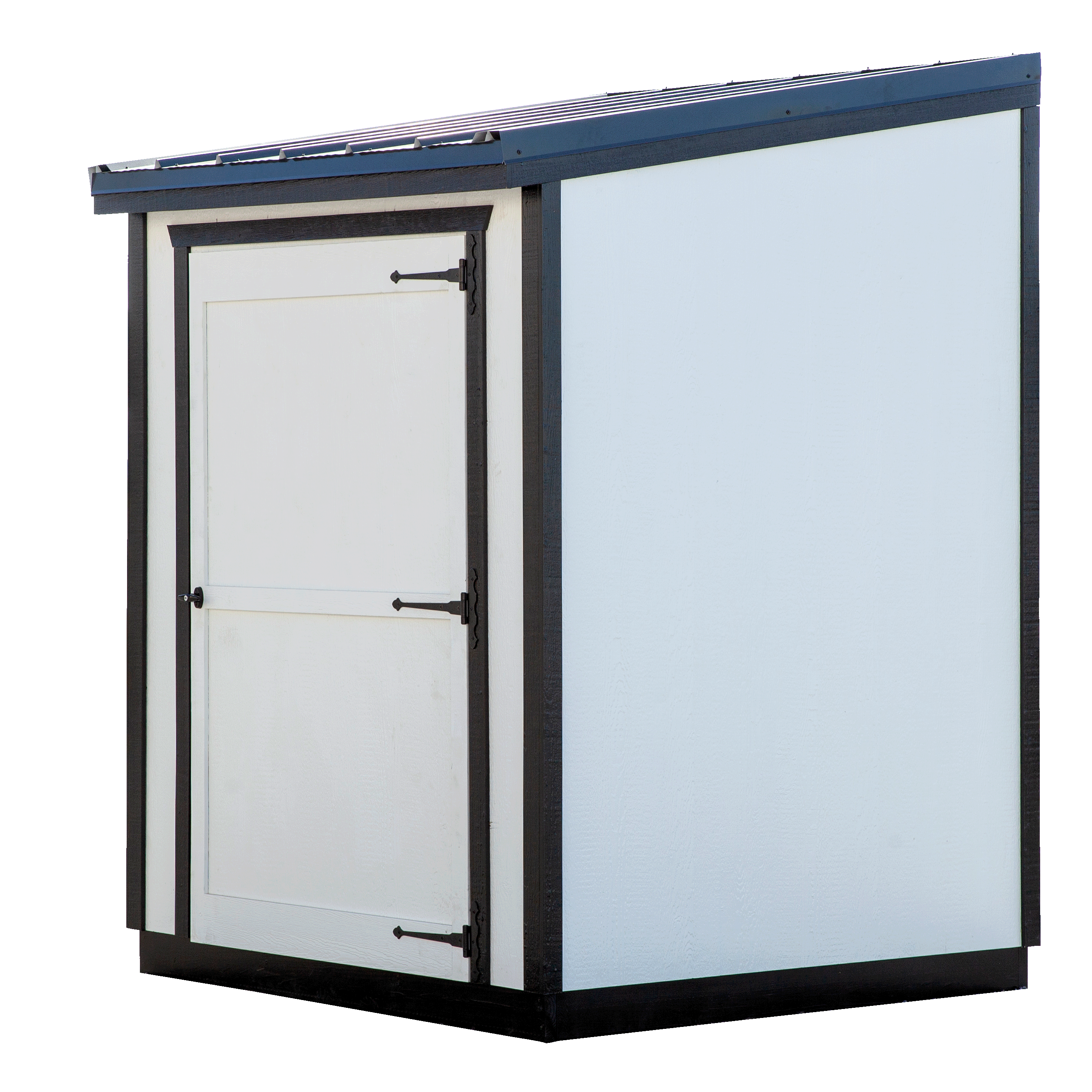SHEDorize SWHSS66 Wall Hugger Storage Shed 6-ft x 6-ft Lean-to Style Wood Outdoor Storage Shed with 1 Doors