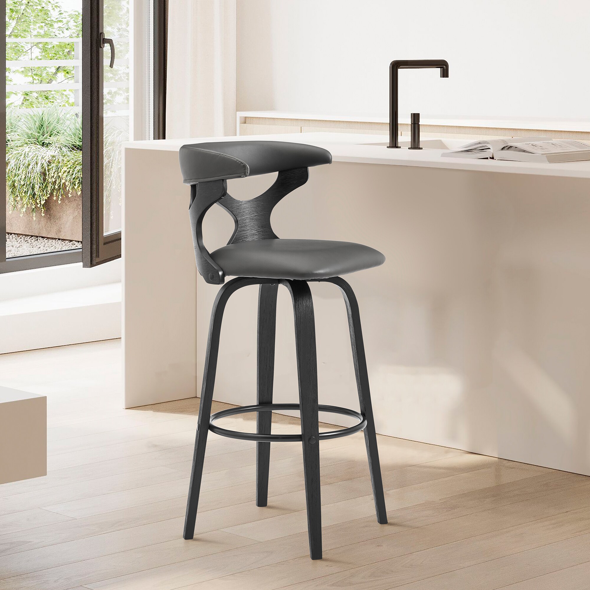 Armen Living LCZNBABLGR26 stools - View #8