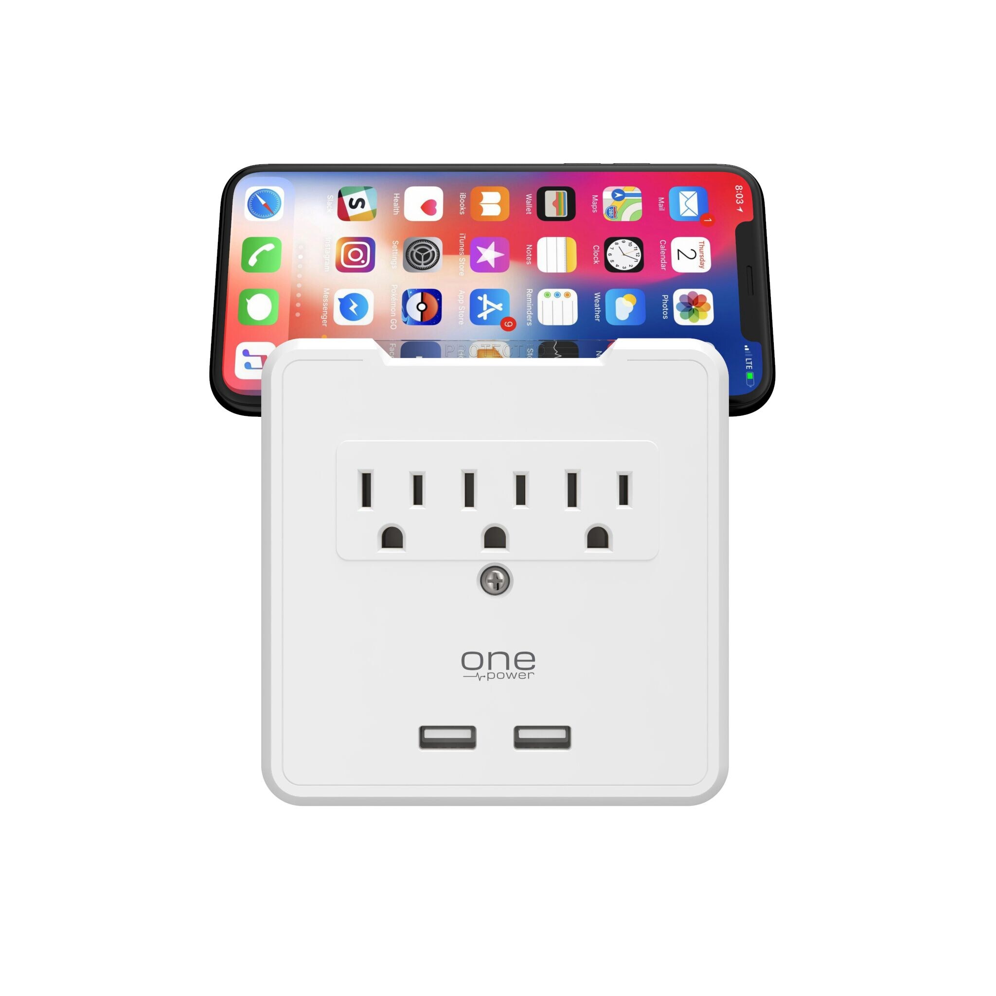 ONE Smart CE Gear PWS321 Power-Outlet-Taps - View #2