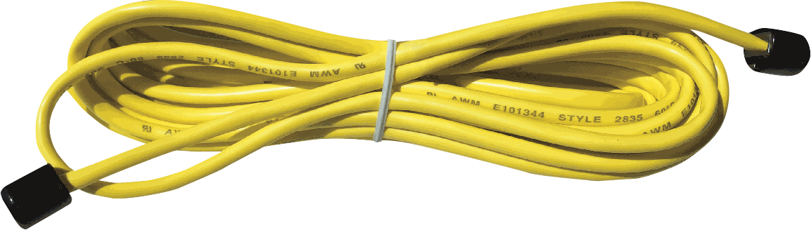 Delta 5GA-401 Steam Shower Extension Cable Yellow 120-Inches Universal Shower Shower extension 0.5-Inches -ID