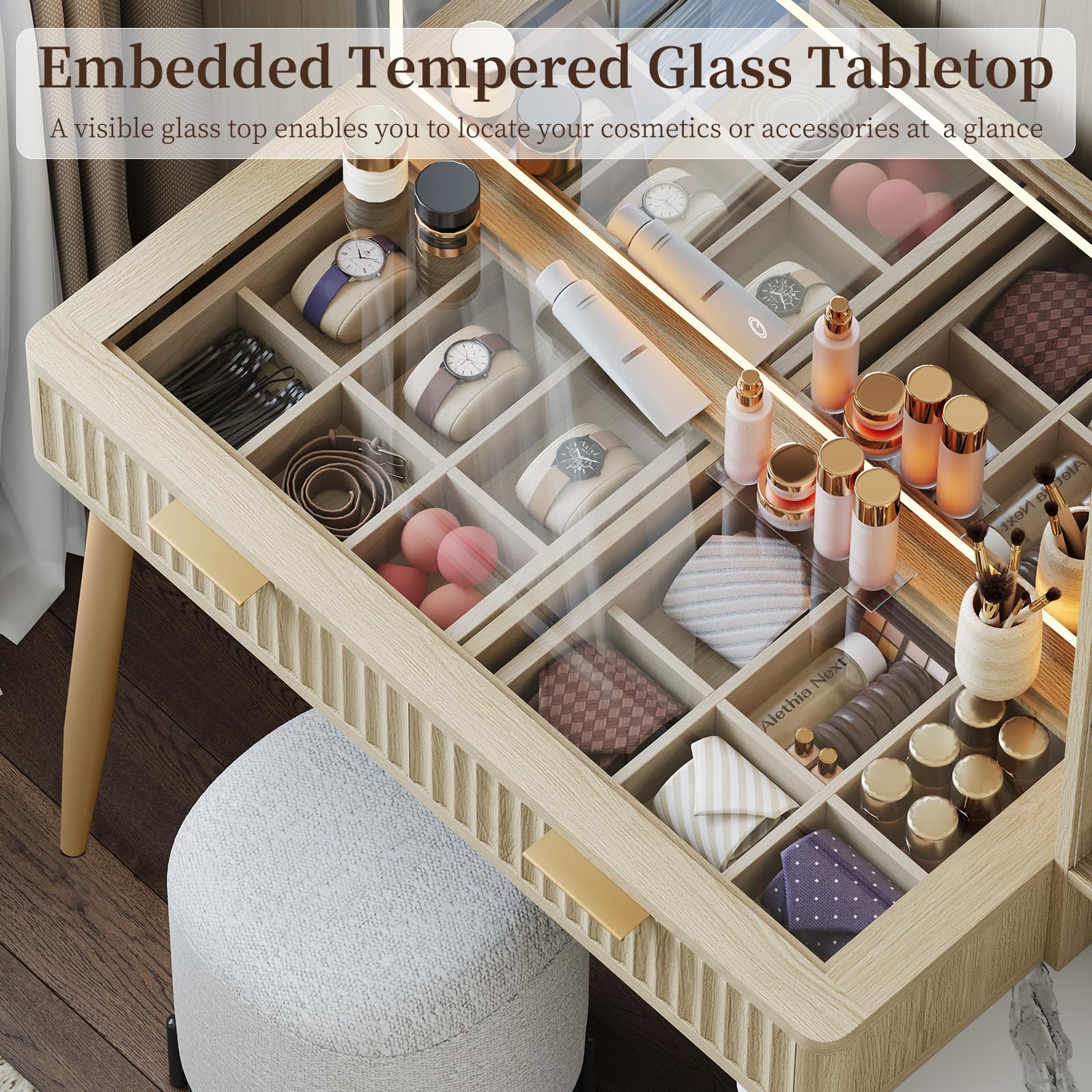 Lumberock HYX-PHK-33Q9TRR5 Bedroom-Vanities - View #9