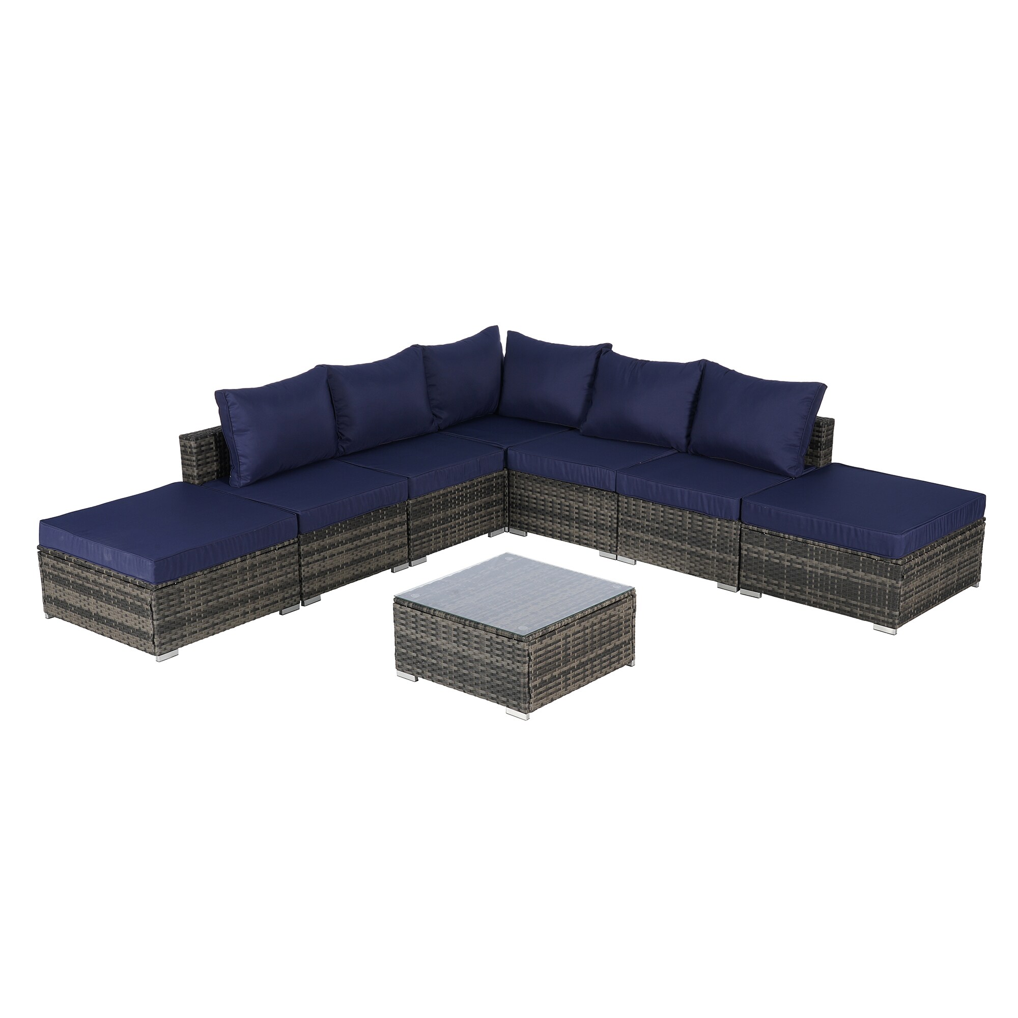 SINOFURN SYB670028NY Patio-Sofas-Daybeds - View #9