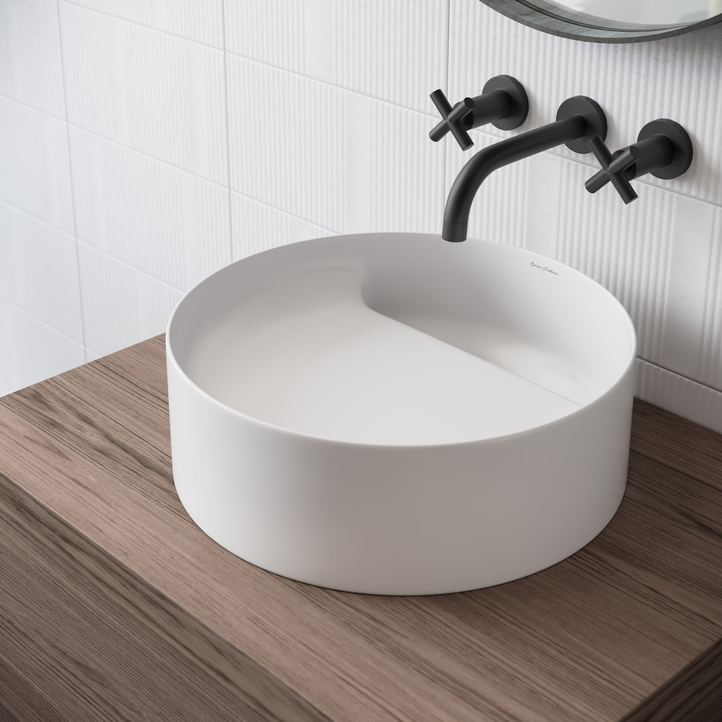 Swiss Madison SM-25-VSVEV03WH Bath-Sink - View #3