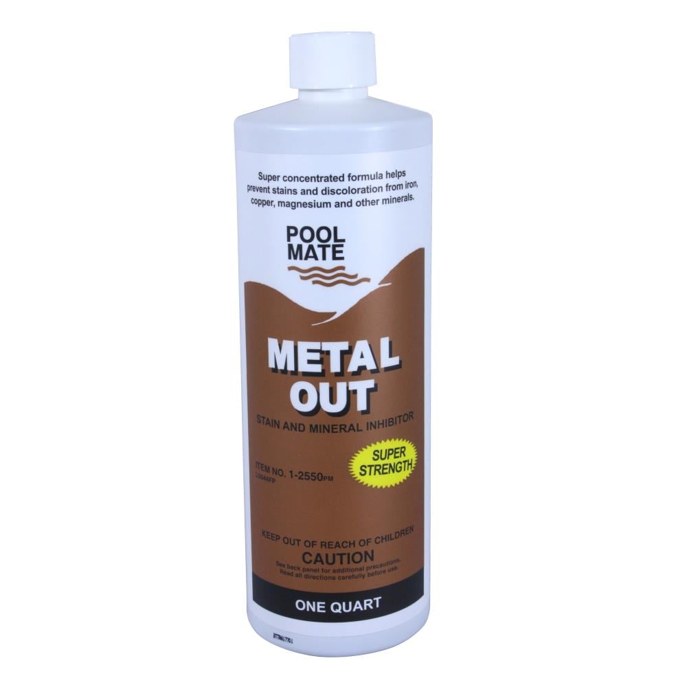 Pool Mate 1-2550 32-oz Pool Scale, Metal and Stain Control