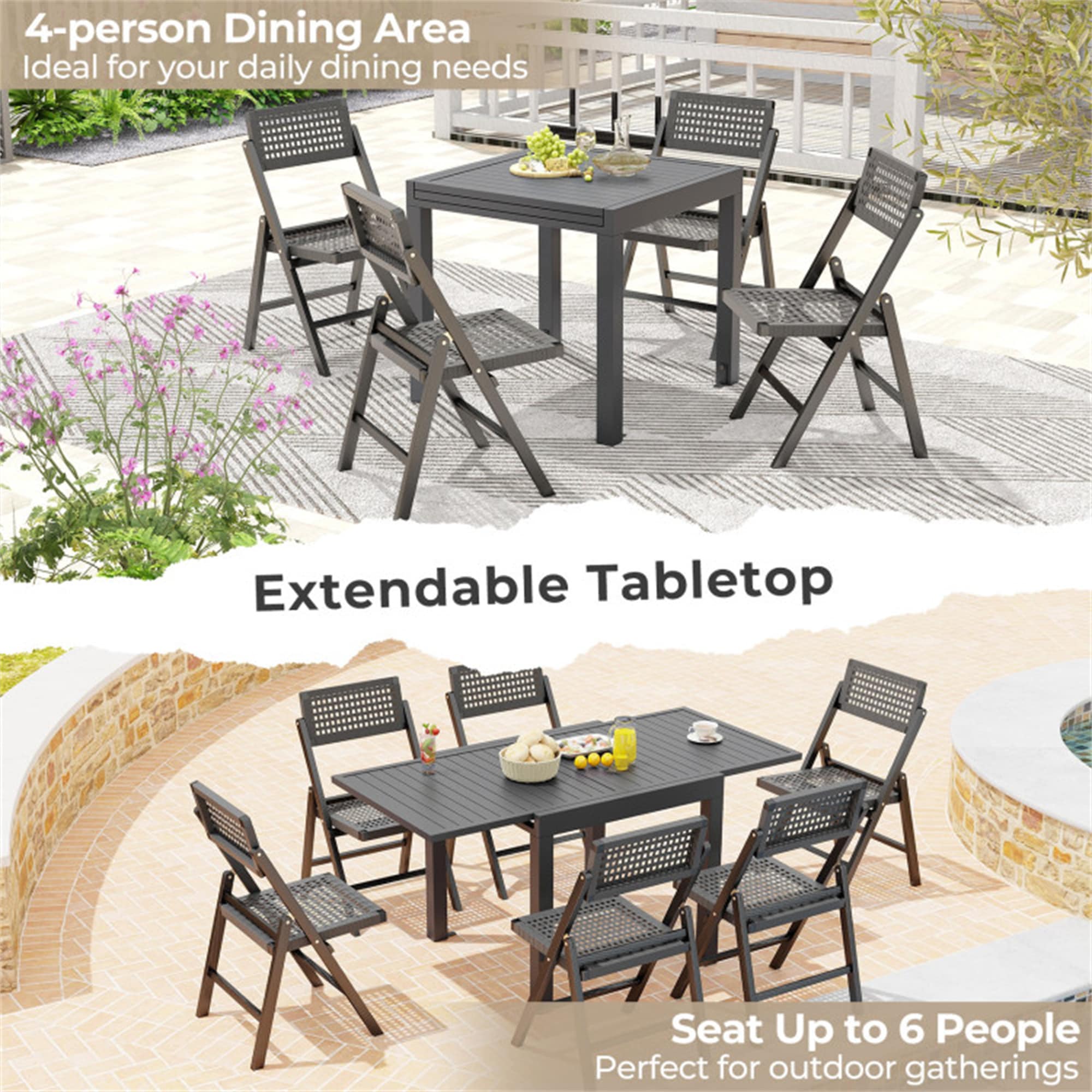 BABOOM BOM-11692GR-CO Patio-Tables - View #7