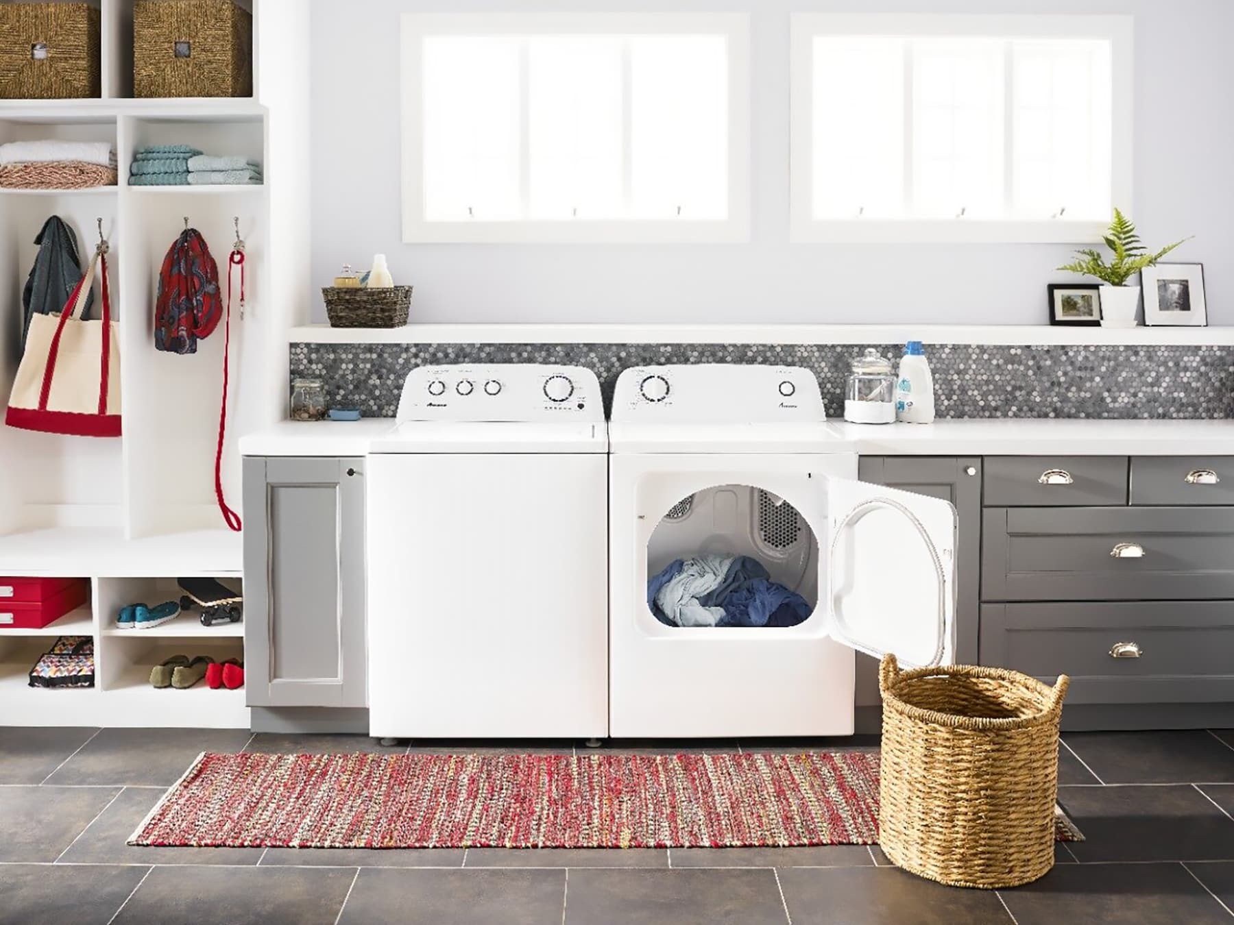 Amana NGD4655EW Gas-Dryers - View #14