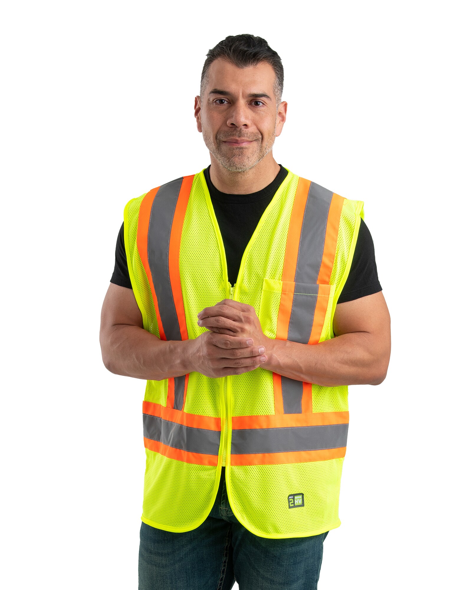 BERNE APPAREL HVV046YWR560 Safety-Vests - View #4
