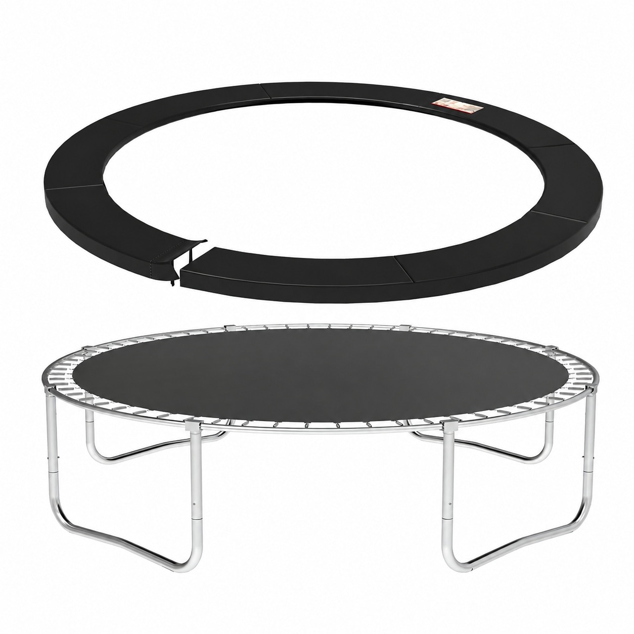 DYRCJ -  Trampoline Pad 10ft Waterproof Tear Resistant Safety Spring Cover Round Frame Pad Replac...