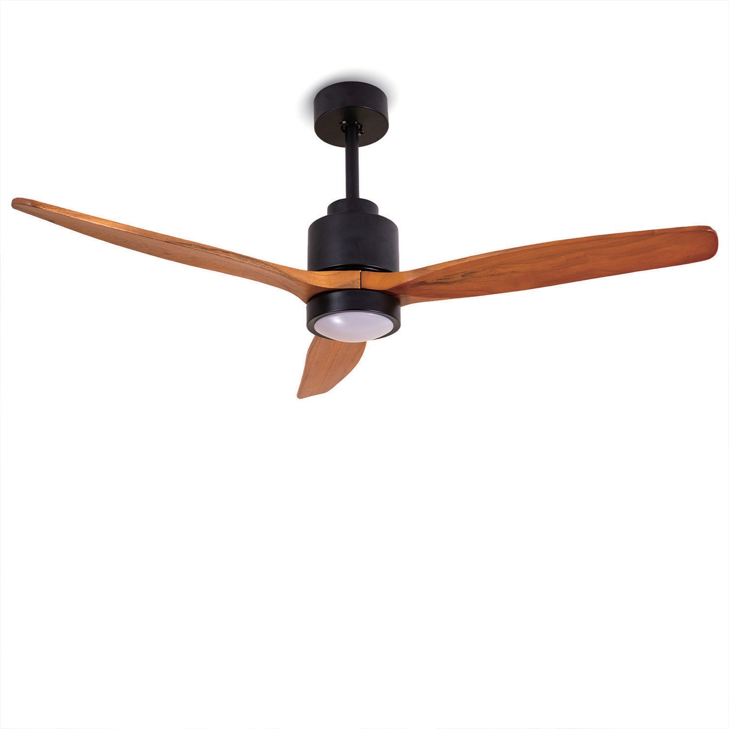 Maincraft D01-CF030 52-in Color-Changing Integrated LED Black with Ceiling Fan With Light - Remote Included ( 3 -Blade )