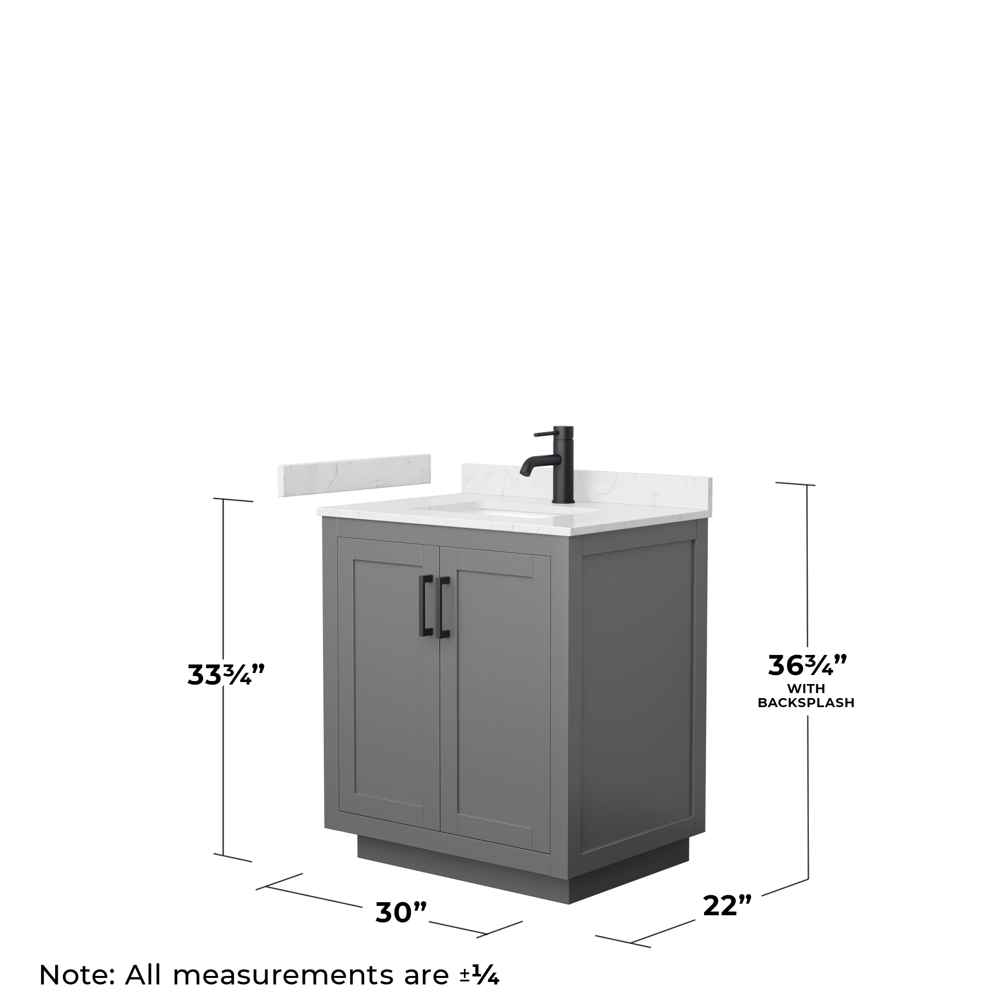 Wyndham Collection WCF292930SGBC2UNSMXX Bath-Vanity-Combo - View #5